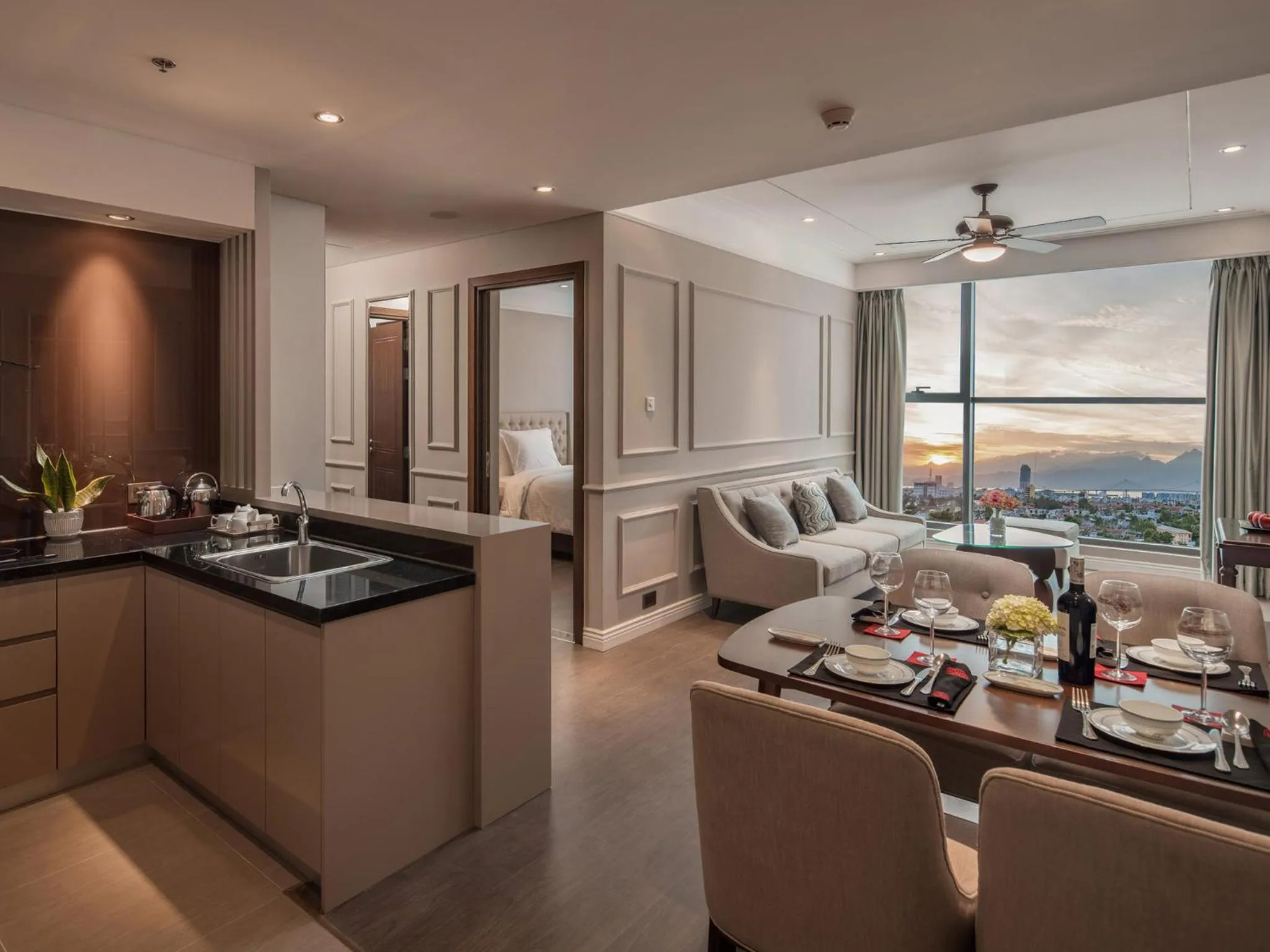 Harmony Two-Bedroom Suite with Balcony  in Altara Suites Da Nang by AHG