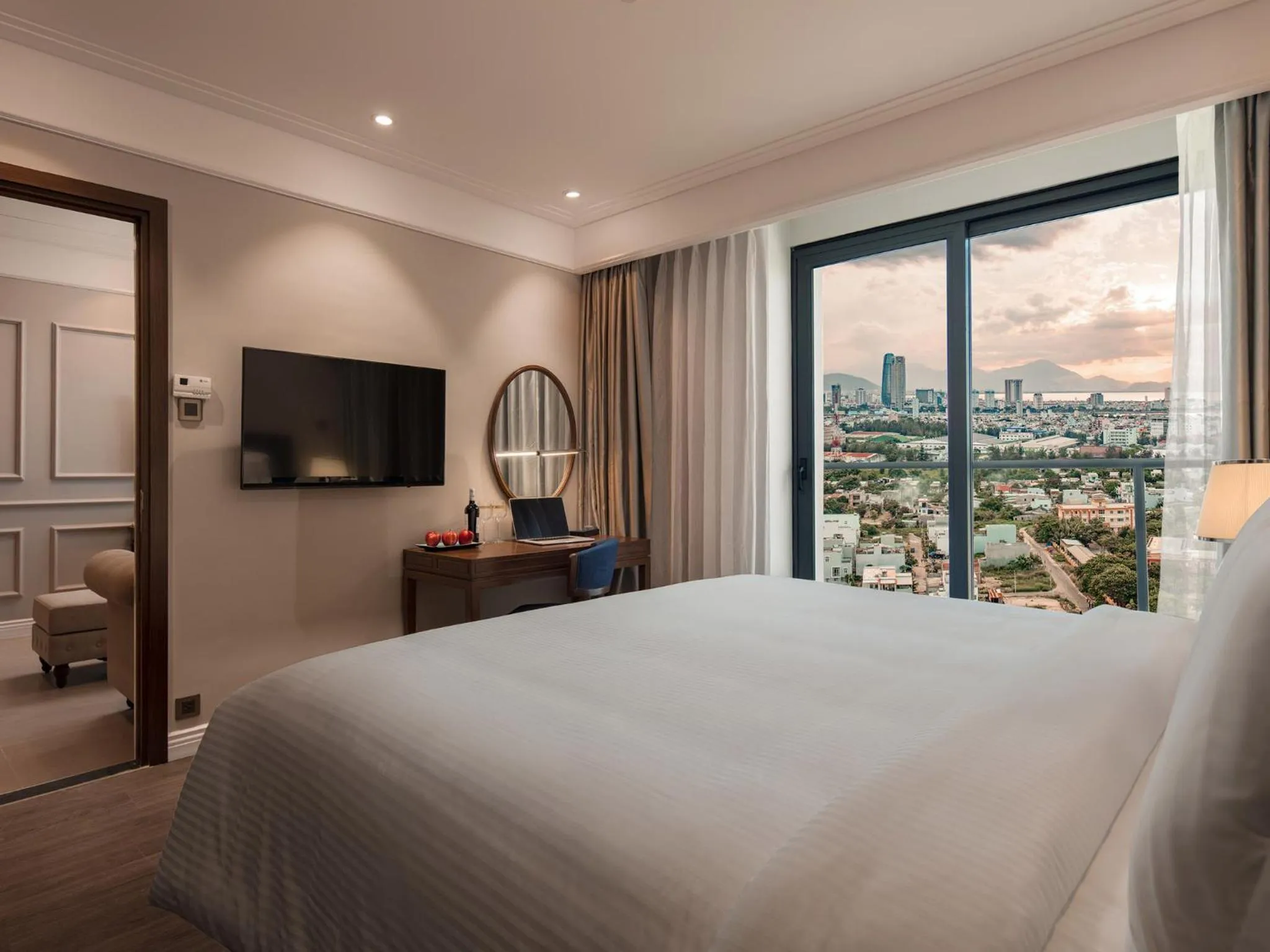 Peace One-Bedroom Suite with Balcony - City View in Altara Suites Da Nang by AHG