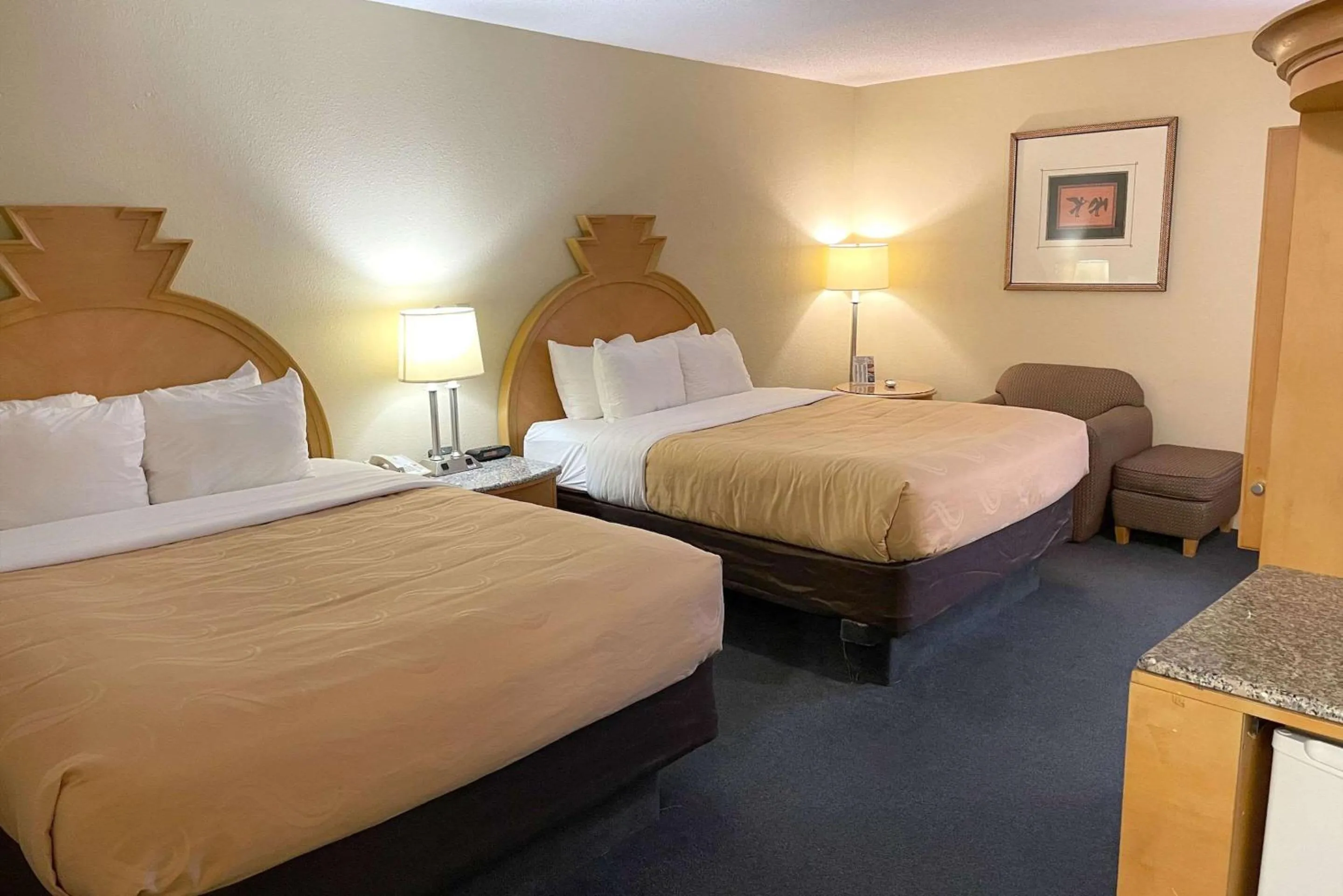 Queen Room with Two Queen Beds - Non-Smoking in Quality Inn & Suites Greenfield I-70