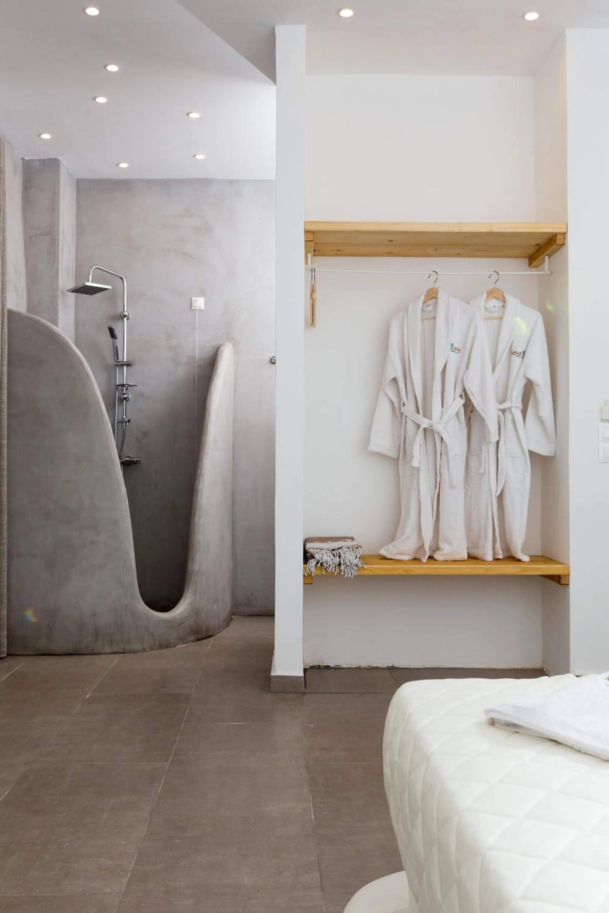 Comfort Double Room with side sea view and mini plunge pool in Anamar Kea Boutique