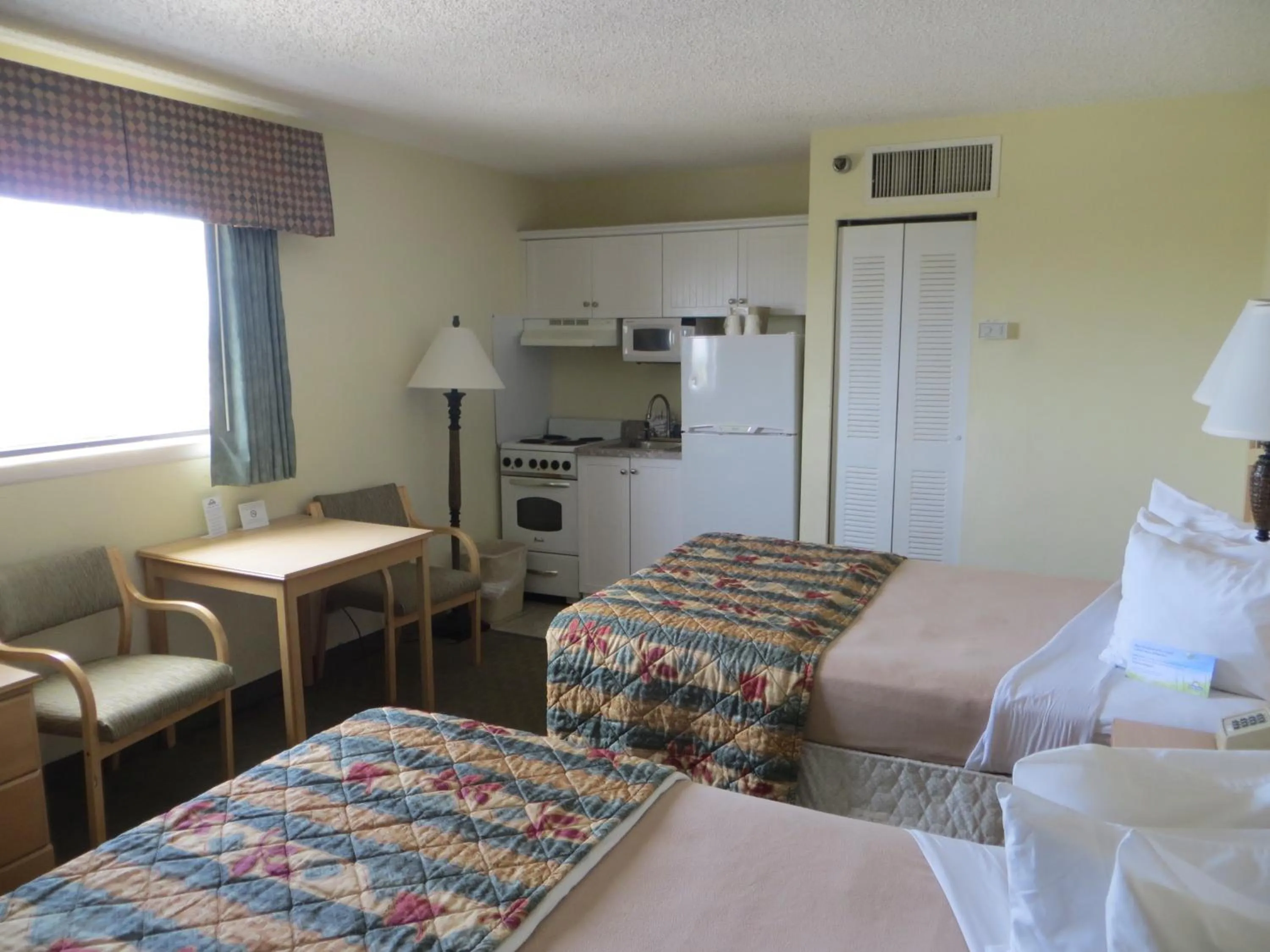 Efficiency Double Room with Two Double Beds - City View/Non-Smoking in Days Inn by Wyndham Daytona Oceanfront