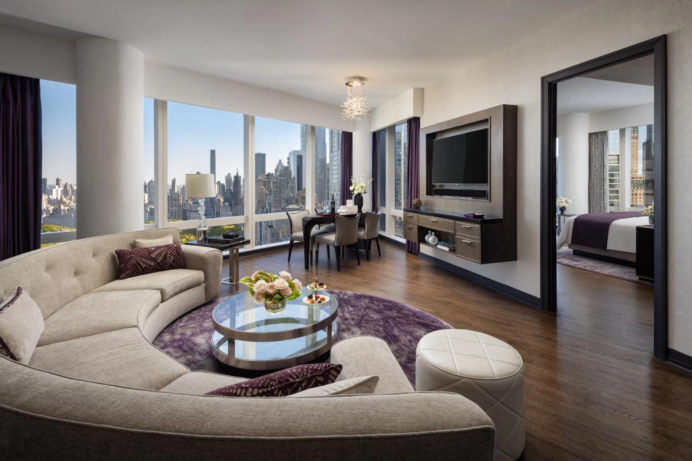 Premier King Suite with Central Park View in Mandarin Oriental, New York