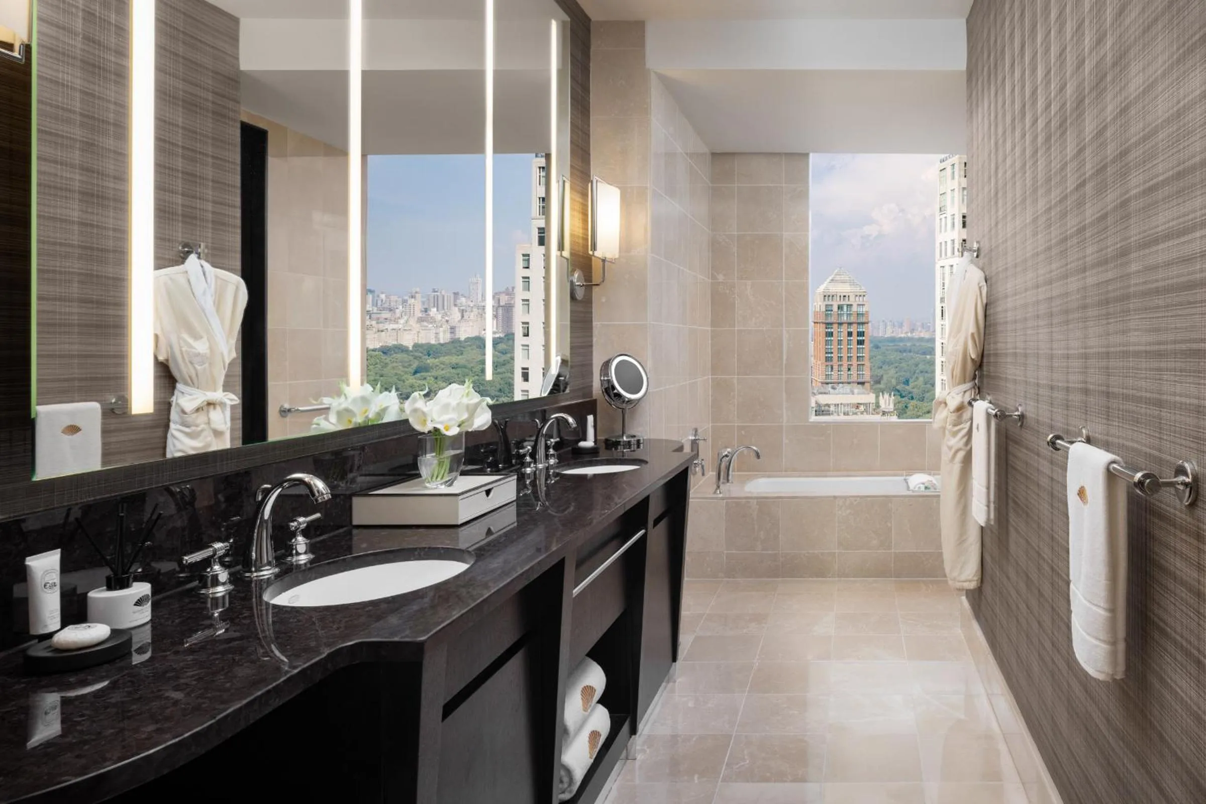 Two-Bedroom King-King Suite with Central Park View in Mandarin Oriental, New York