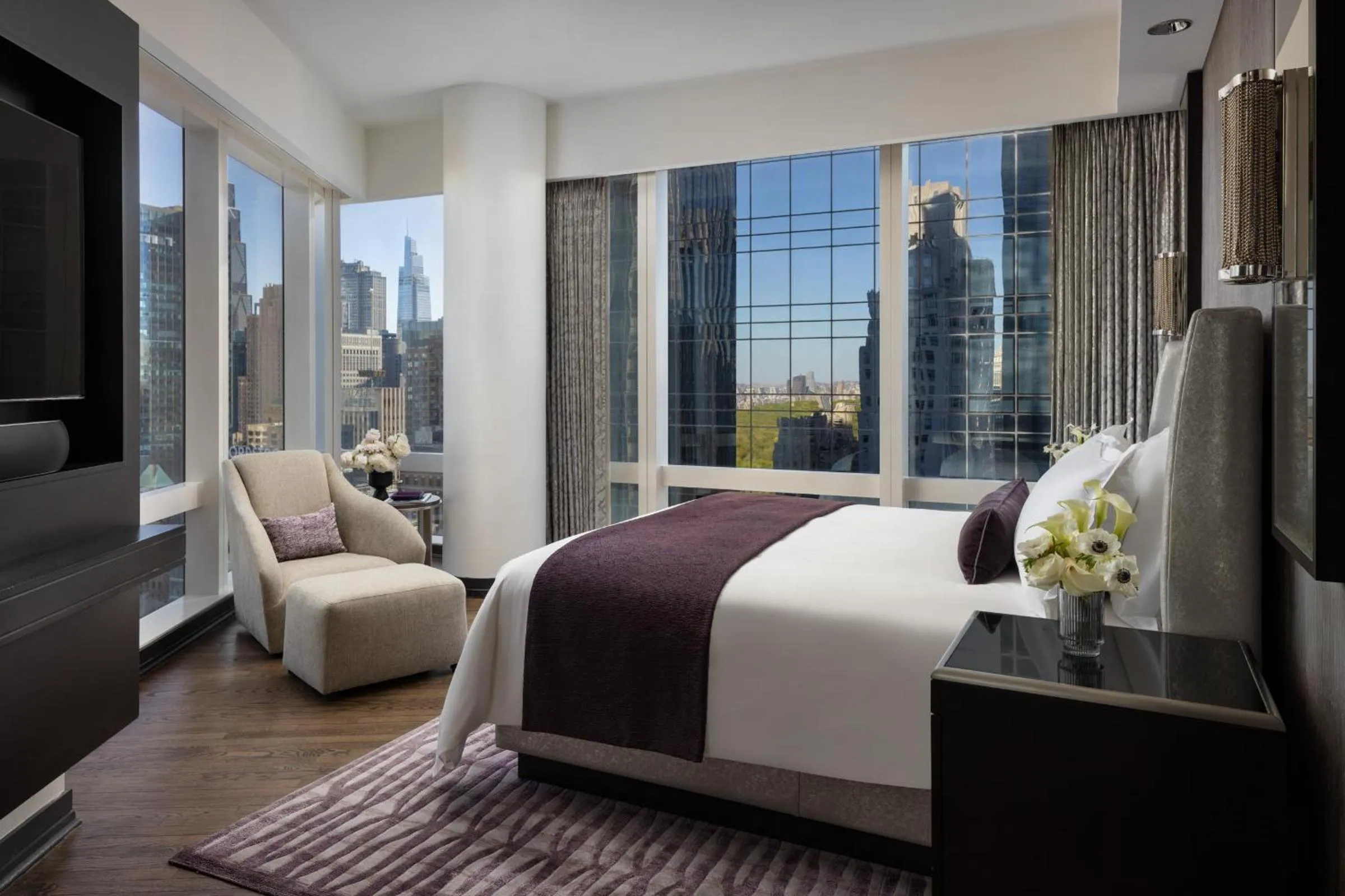 Two-Bedroom King-Twin Suite with Central Park View in Mandarin Oriental, New York