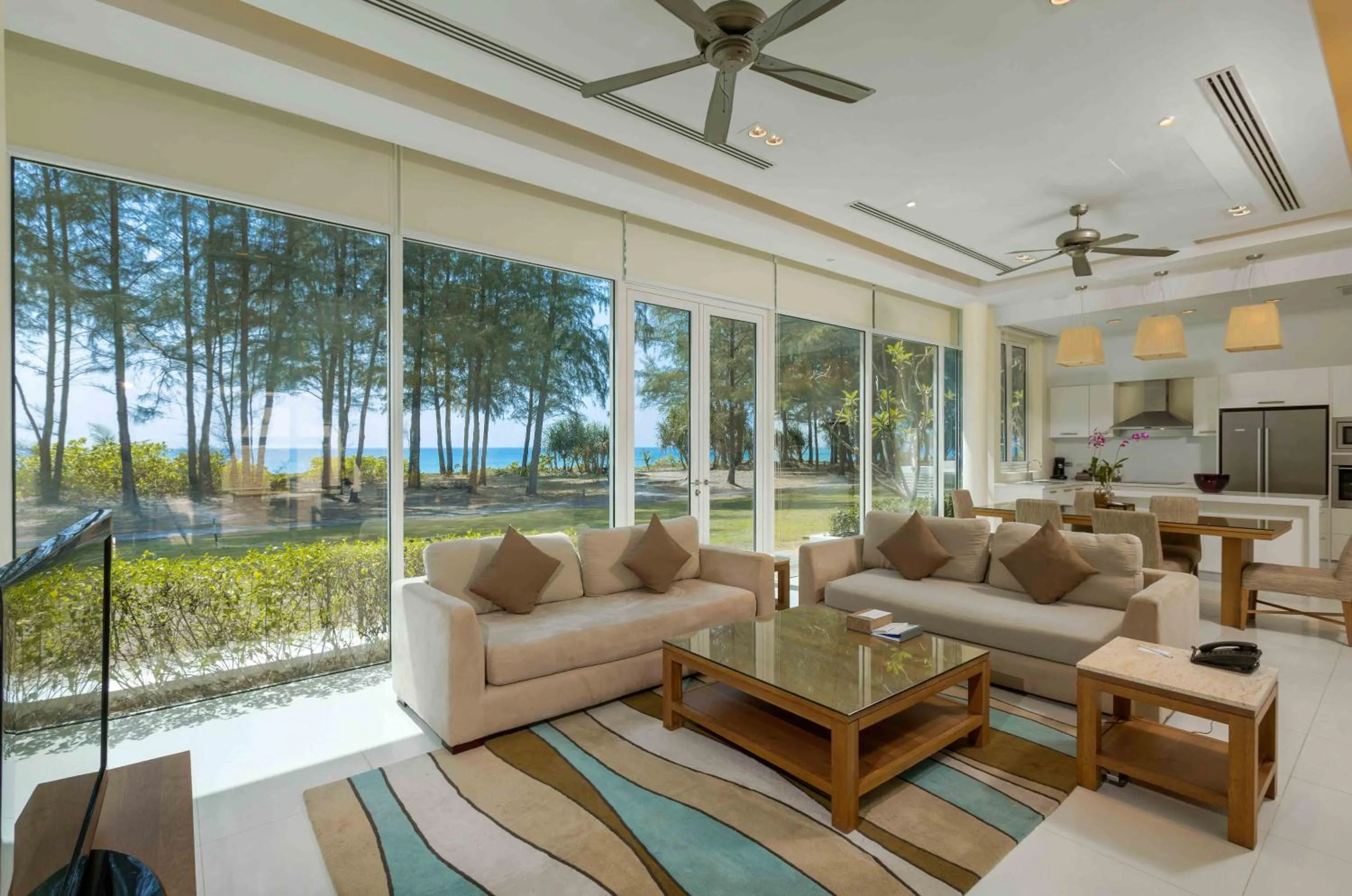 VF2B: 2 Bedroom Ocean Front Pool Villa with Kitchen in Splash Beach Resort Phuket Family-Friendly Water Park Resort Near Phuket Airport