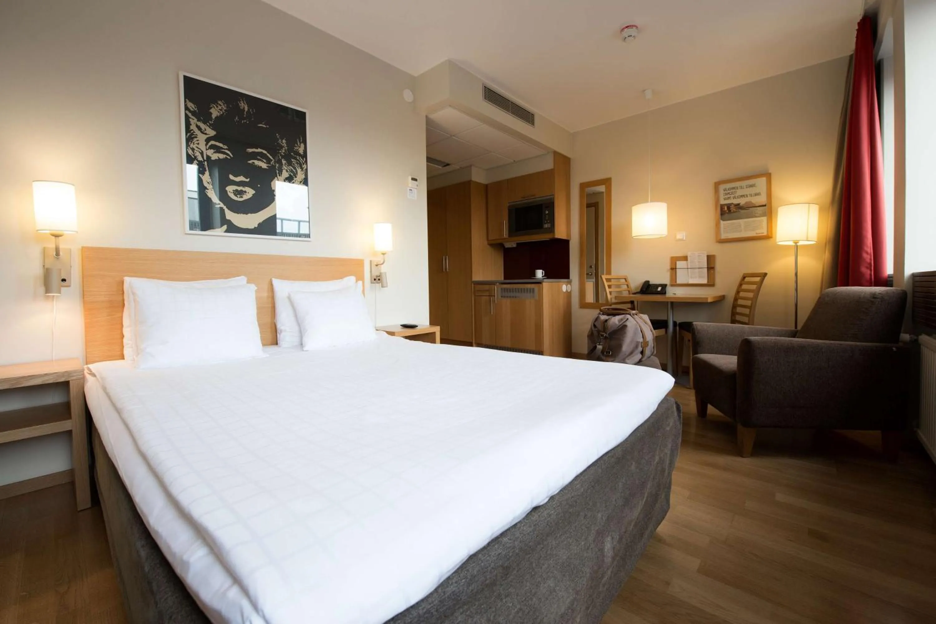 Standard Double Room in Scandic Malmö City