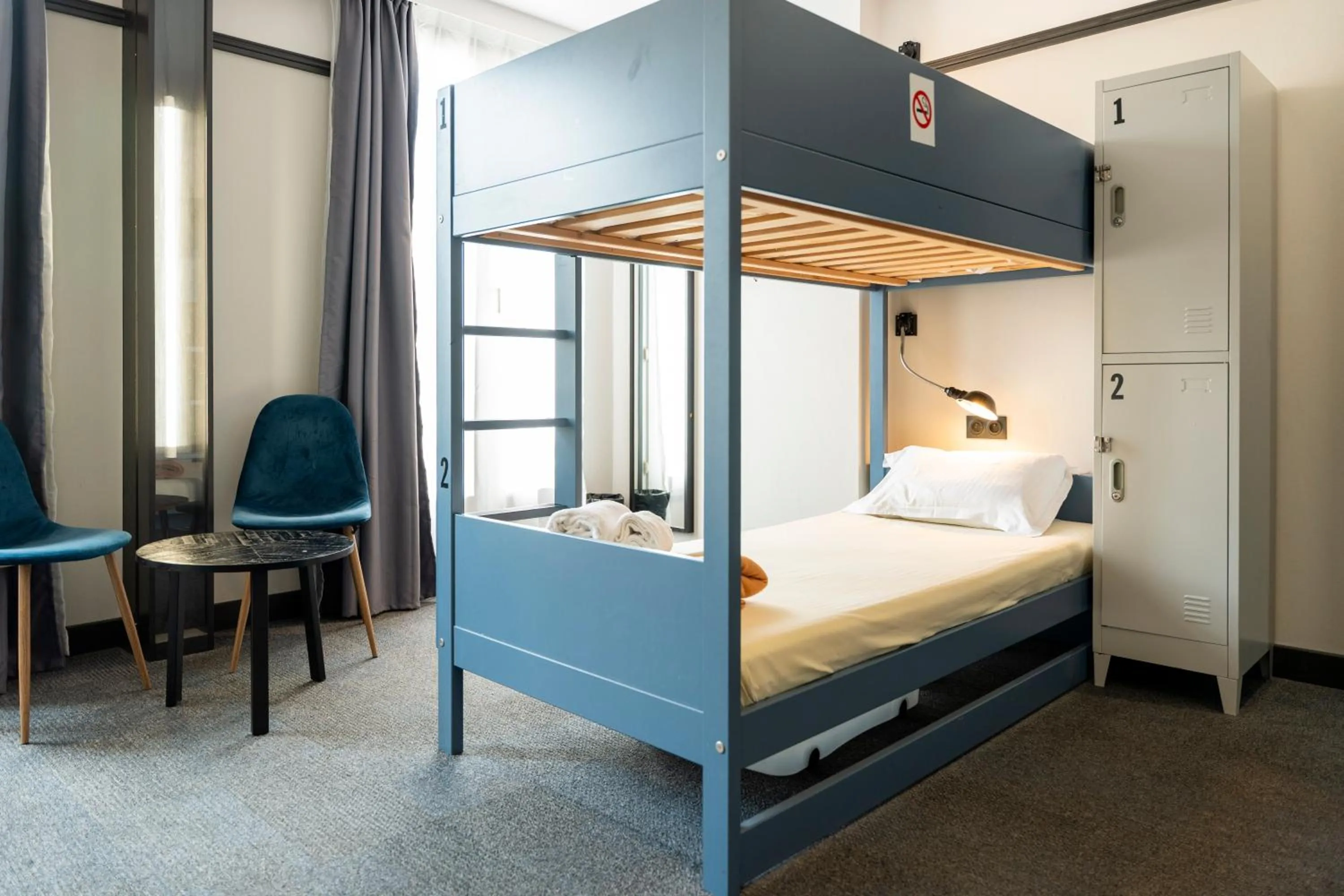 Bed in 4-Bed Male Dormitory Room (Shared Room) in Hotel SUB