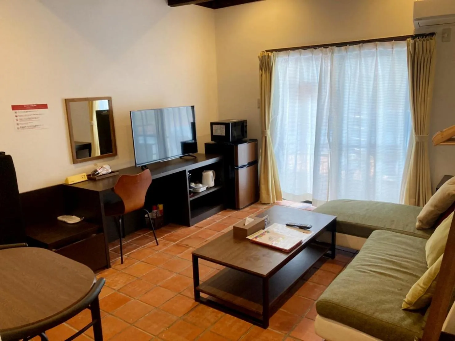 Poolside Twin Room with Kitchen, 1F(No pets allowed) in The Pool Resort OKINAWA