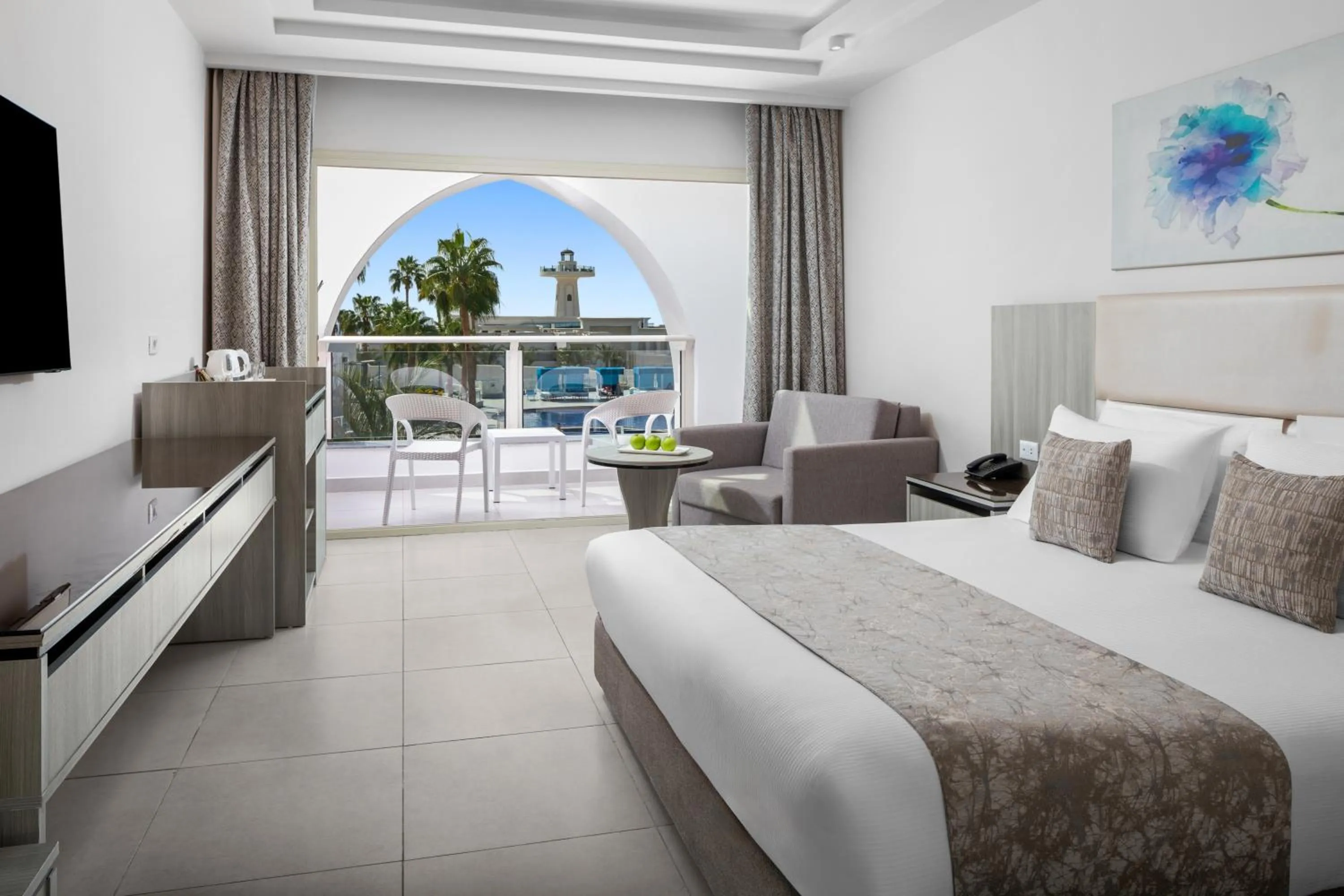 Deluxe Double or Twin Room with Pool View in Pickalbatros Palace Sharm "Aqua Park"- All inclusive