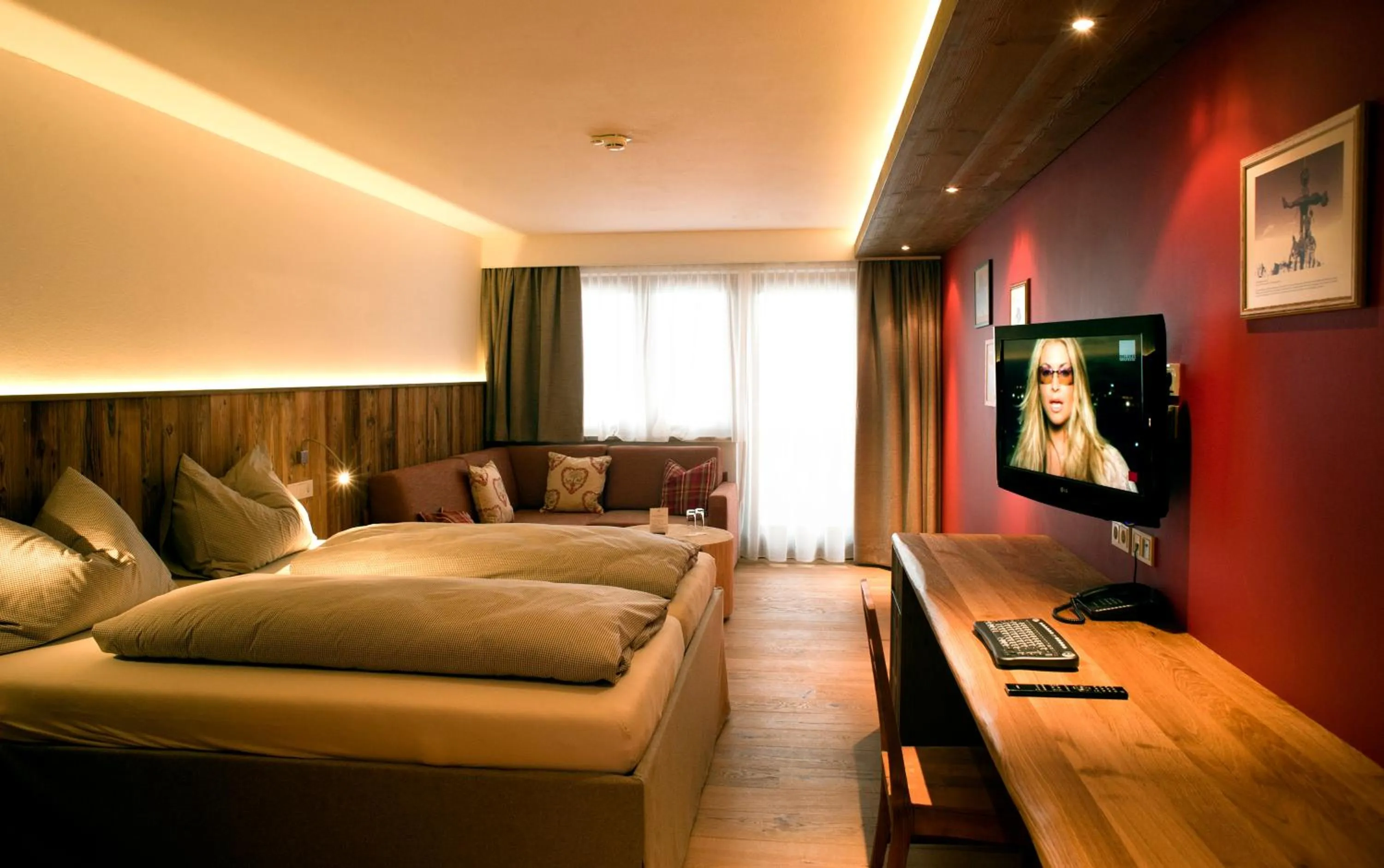 Deluxe Double Room in Lifestyle Hotel eder