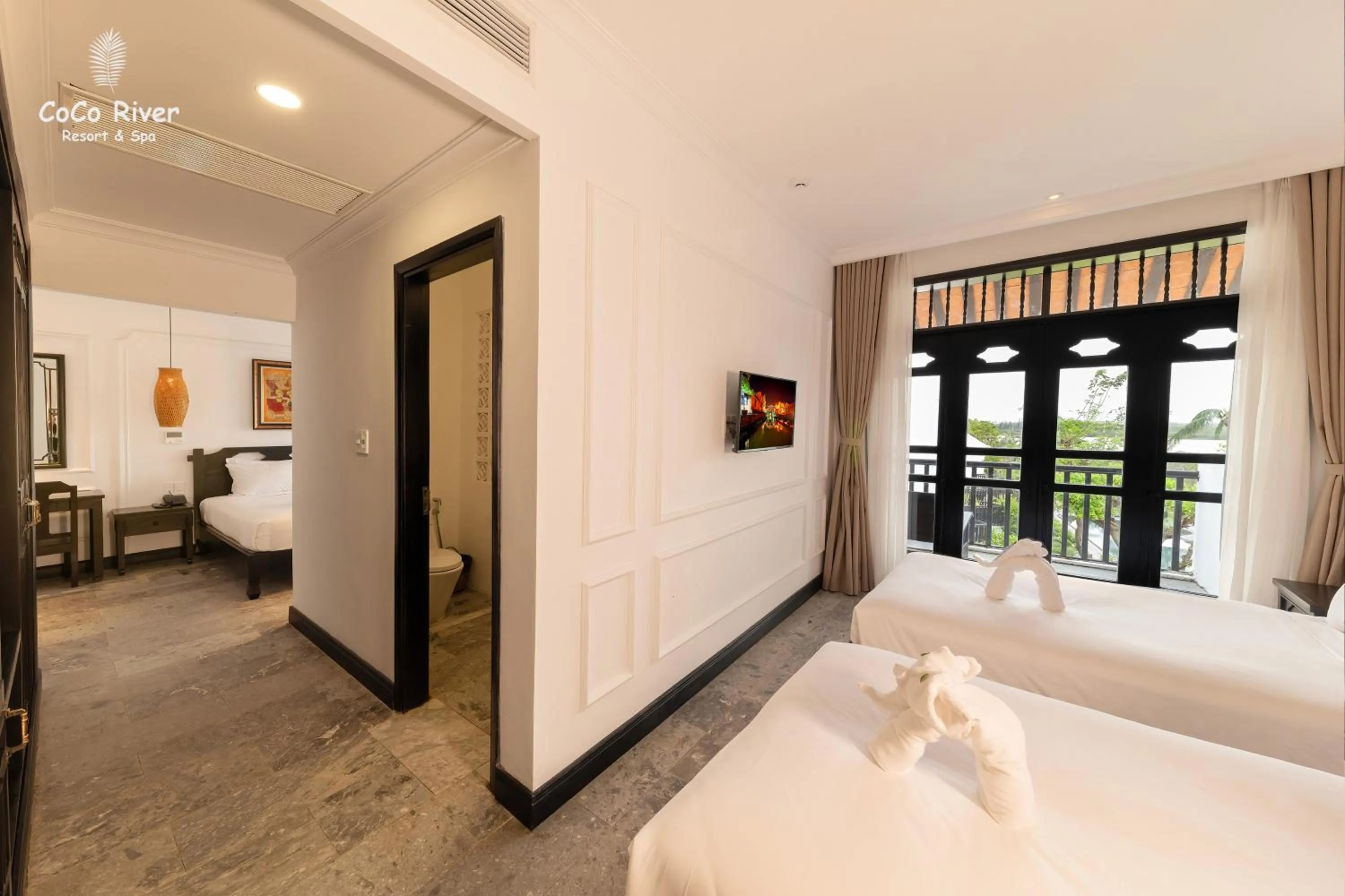 Family Room with City View in Hoi An Coco River Resort & Spa