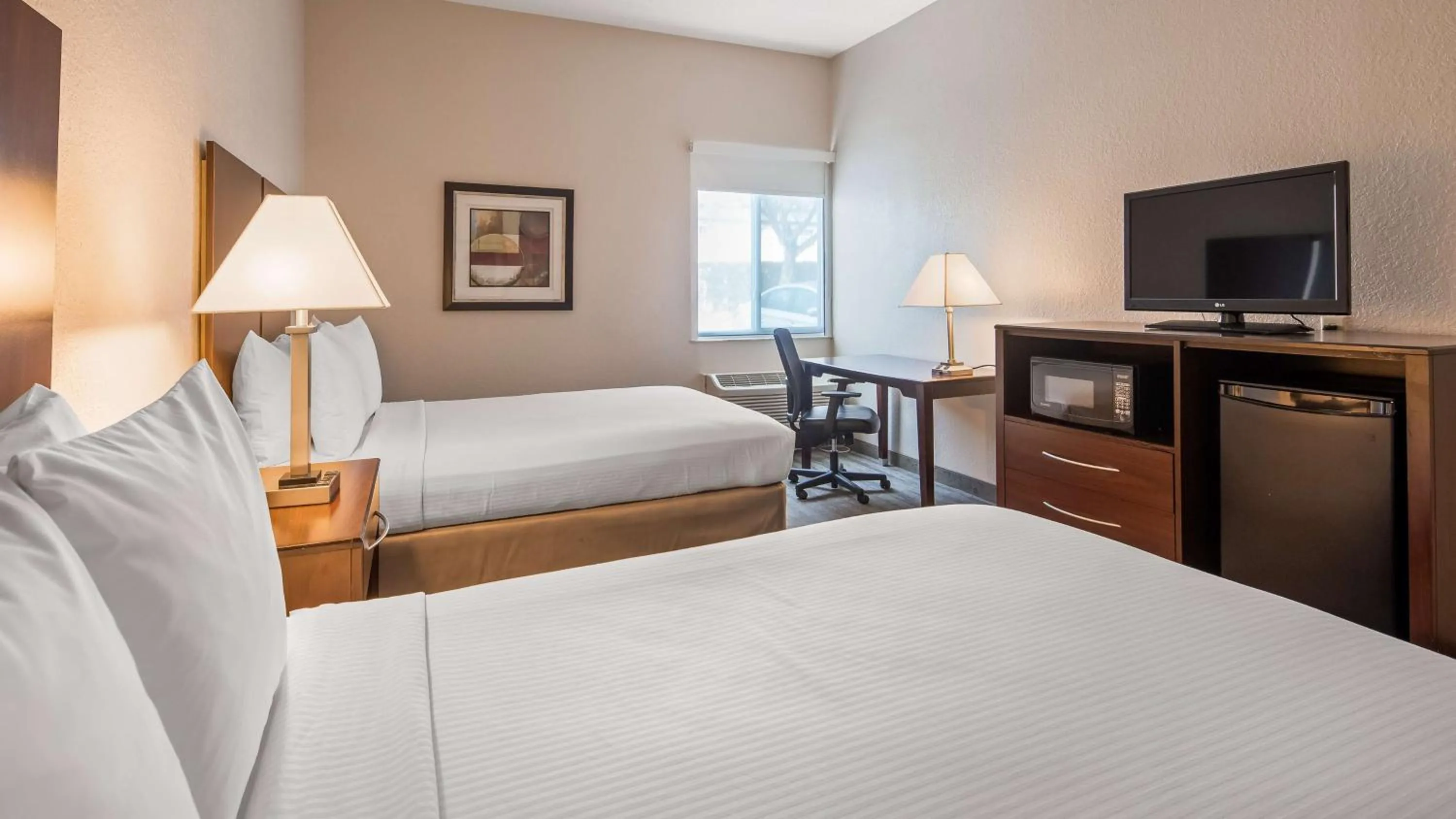 Photo of the whole room, Bed in Best Western Tampa