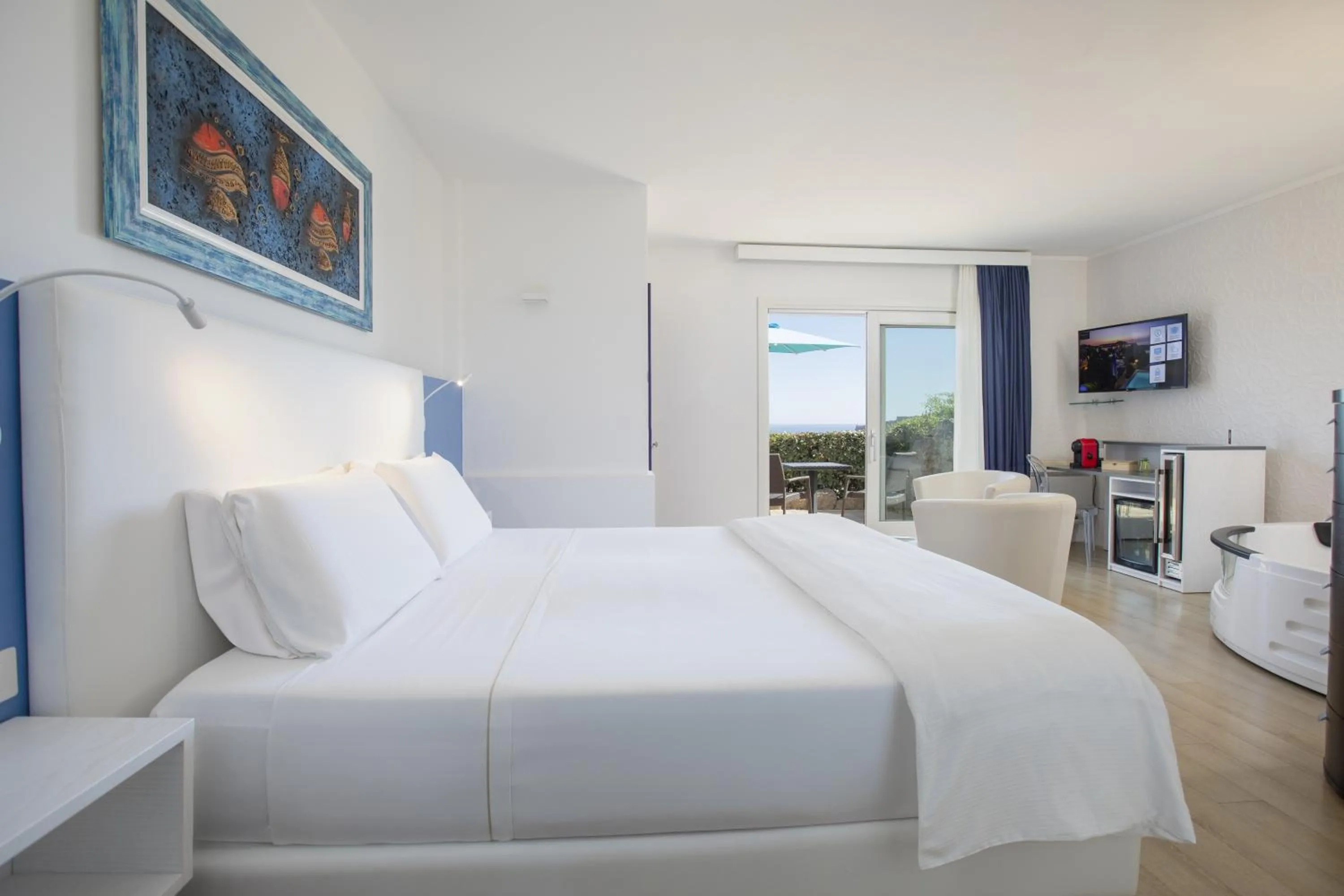 Deluxe Double Room with Sea View in Bajaloglia Resort