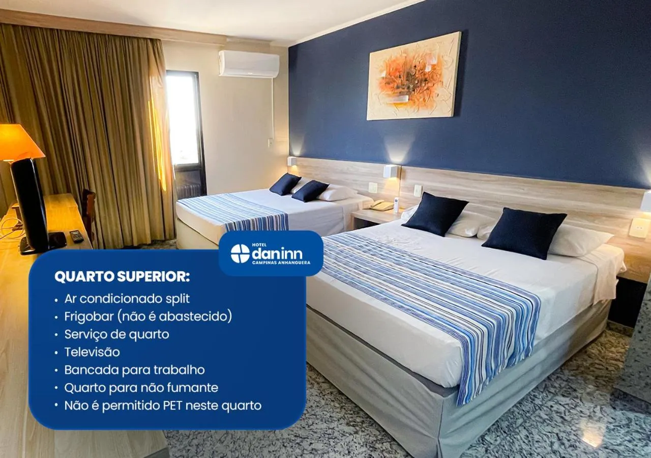 Quarto duplo superior in Hotel Dan Inn Campinas Anhanguera - By Nacional Inn