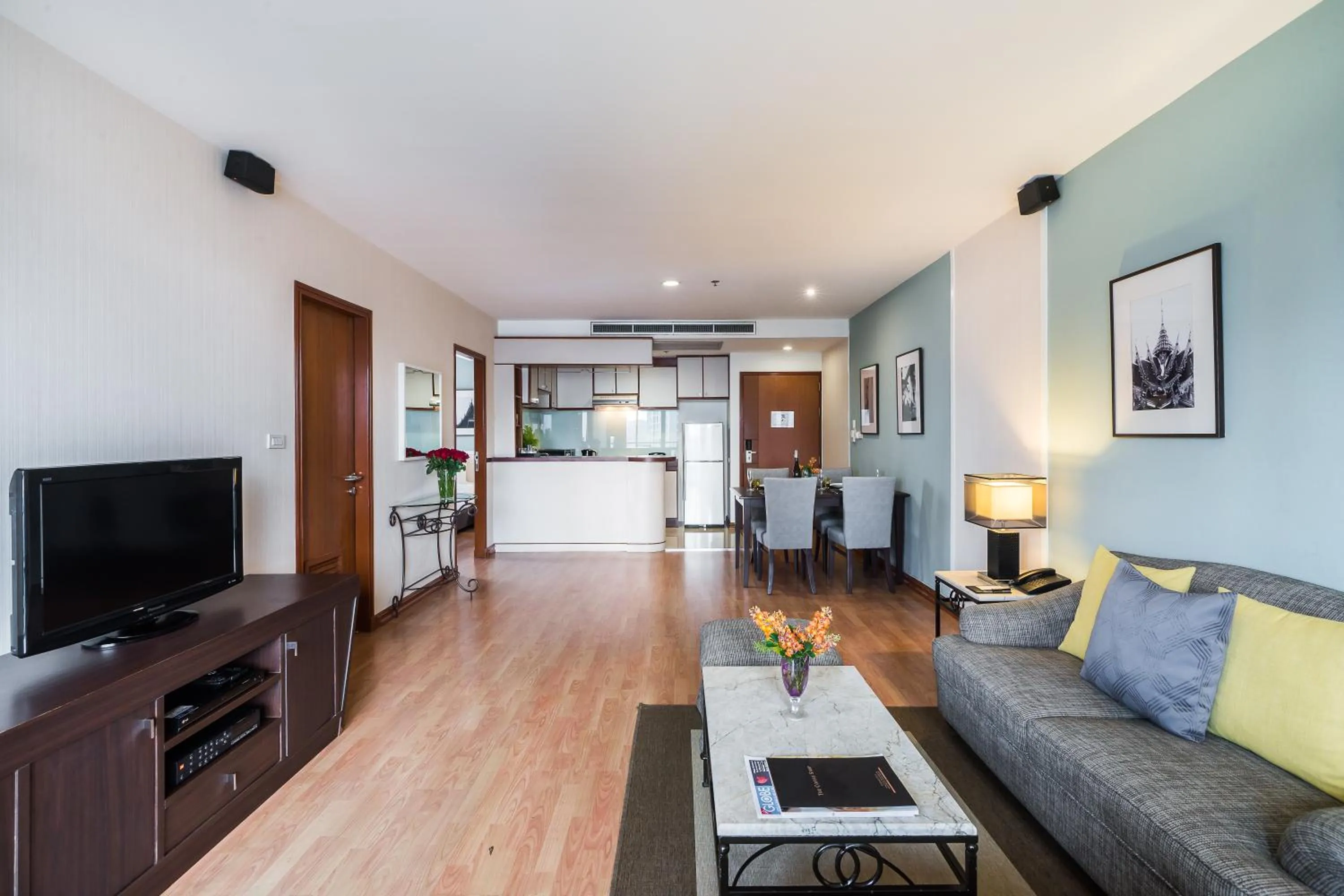 Two-Bedroom Family Suite in Evergreen Place Siam by UHG