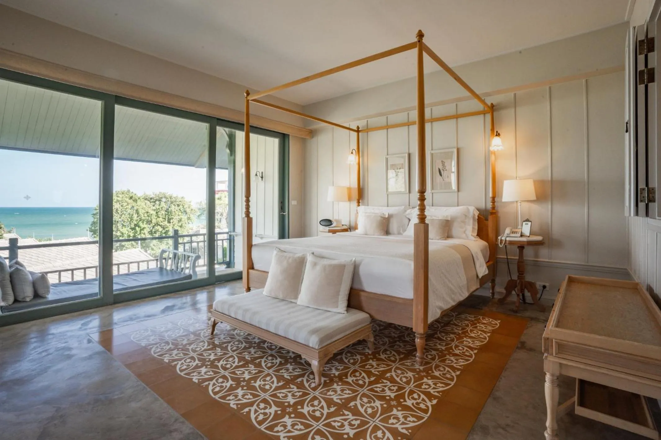 Seaside Suite with Sea View in Devasom Hua Hin Resort