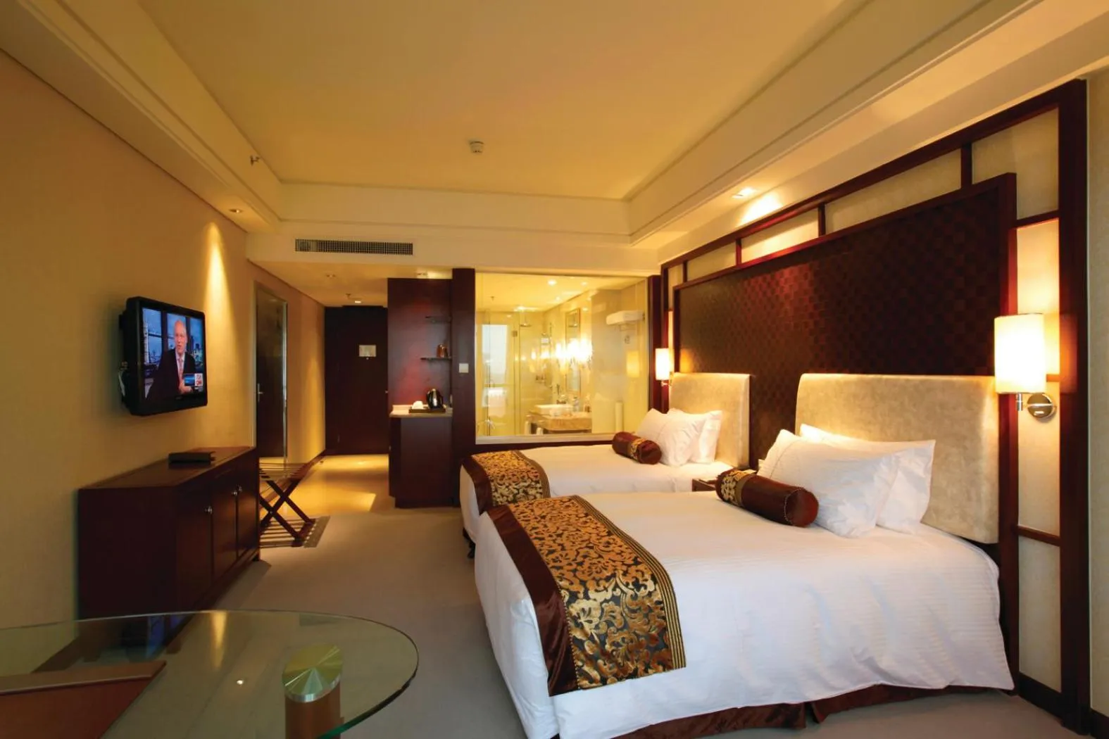 Superior Twin Room in Haiwaihai Grand Hotel Ma'anshan