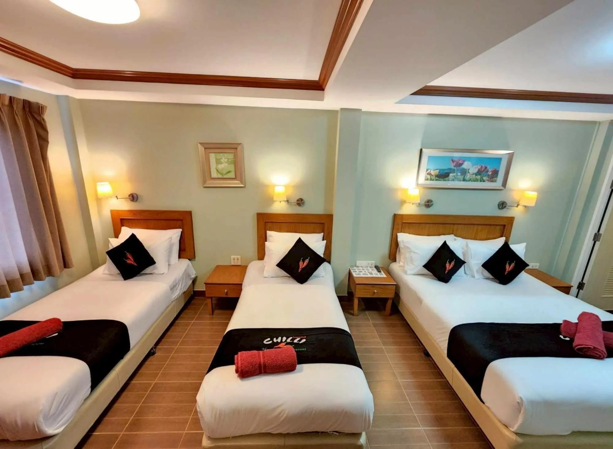 Quadruple Room in Chilli Hotel&Restaurant
