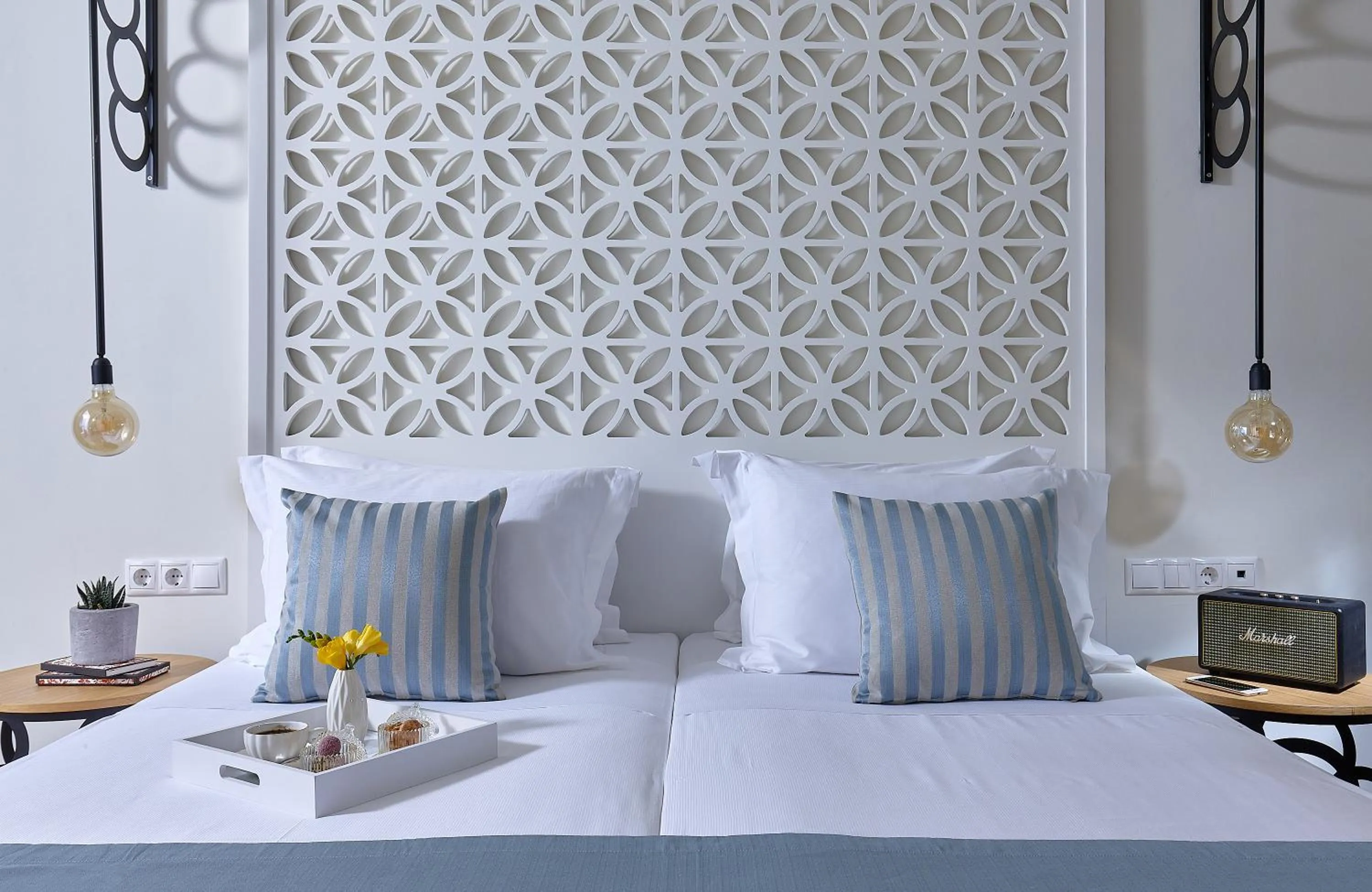 Superior Double Room with Side Sea View in Vasia Boulevard Hotel (Adults Only)