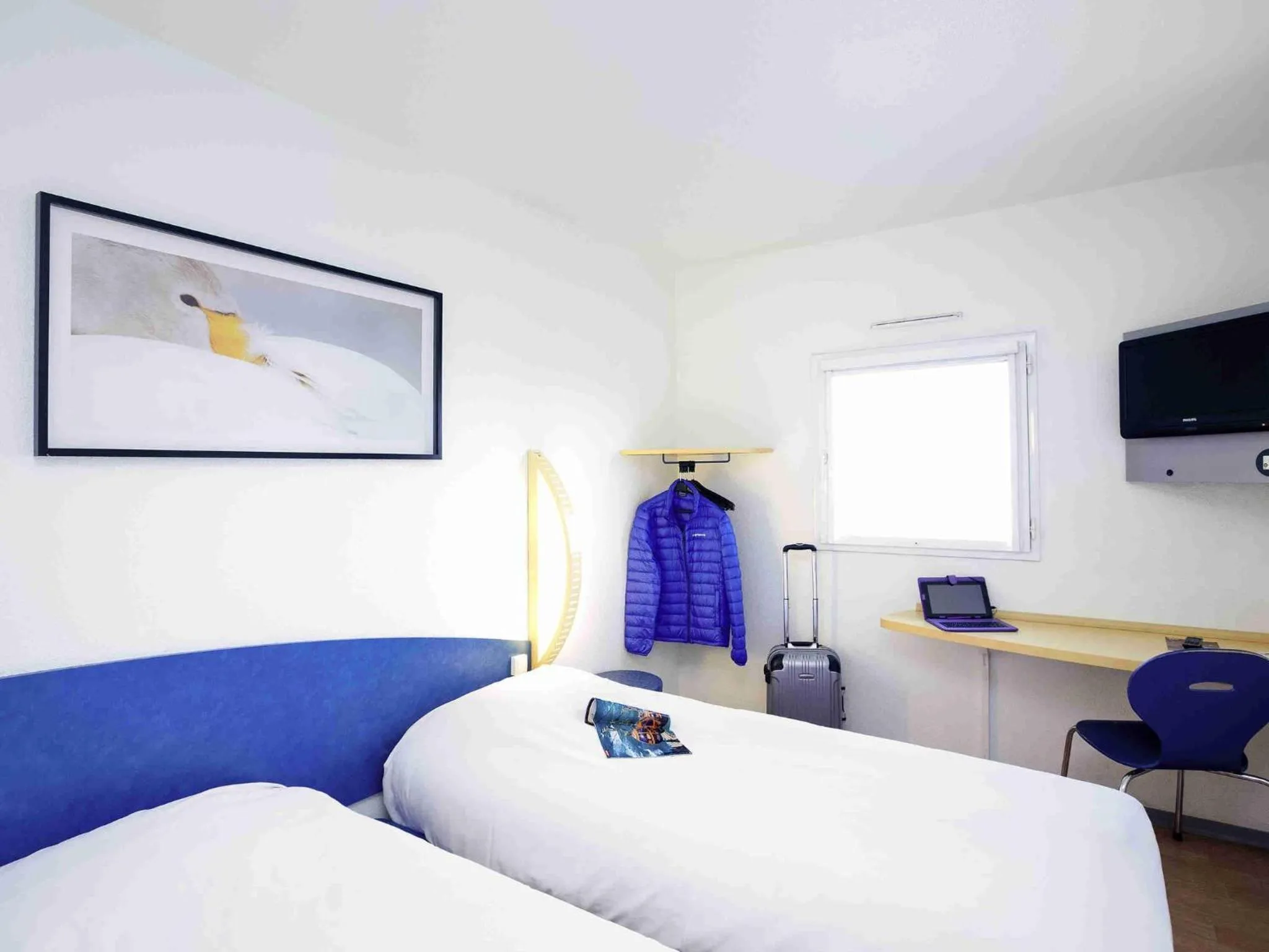 Twin Room in ibis Budget Pouilly-en-Auxois