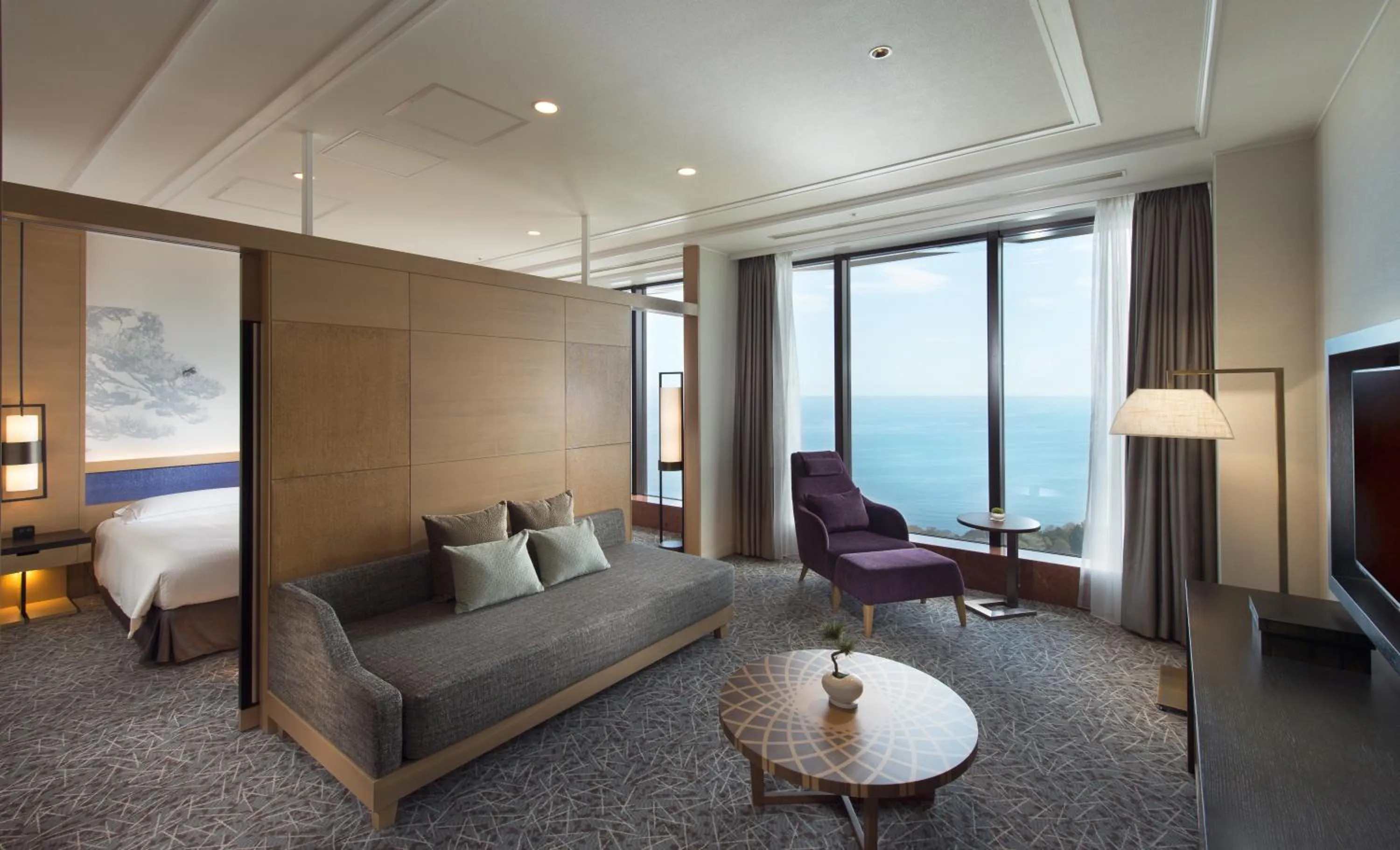 Junior Twin Suite in Hilton Odawara Resort & Spa