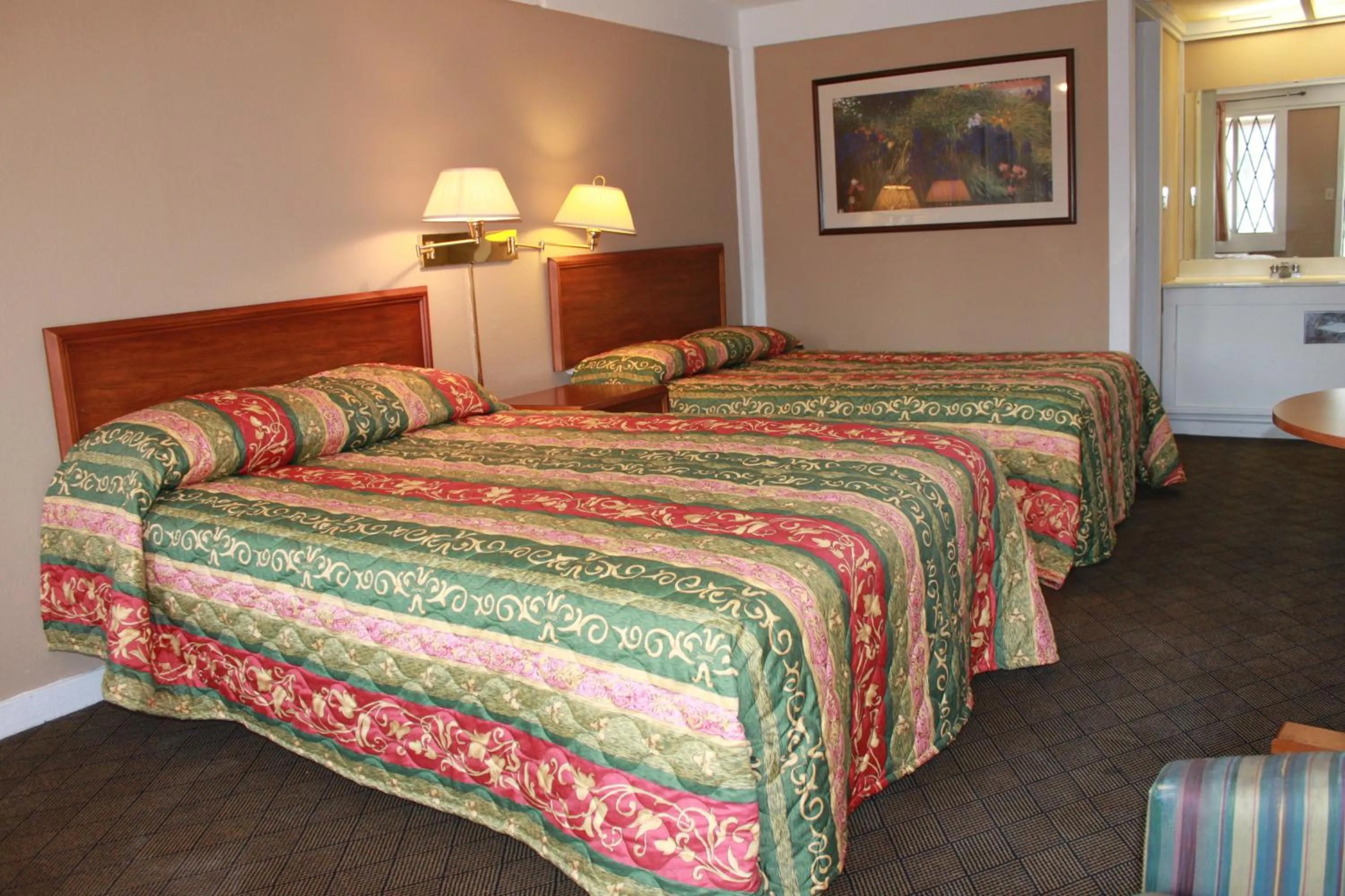 Double Room with Two Double Beds - Non-Smoking in Knights Inn Indianapolis