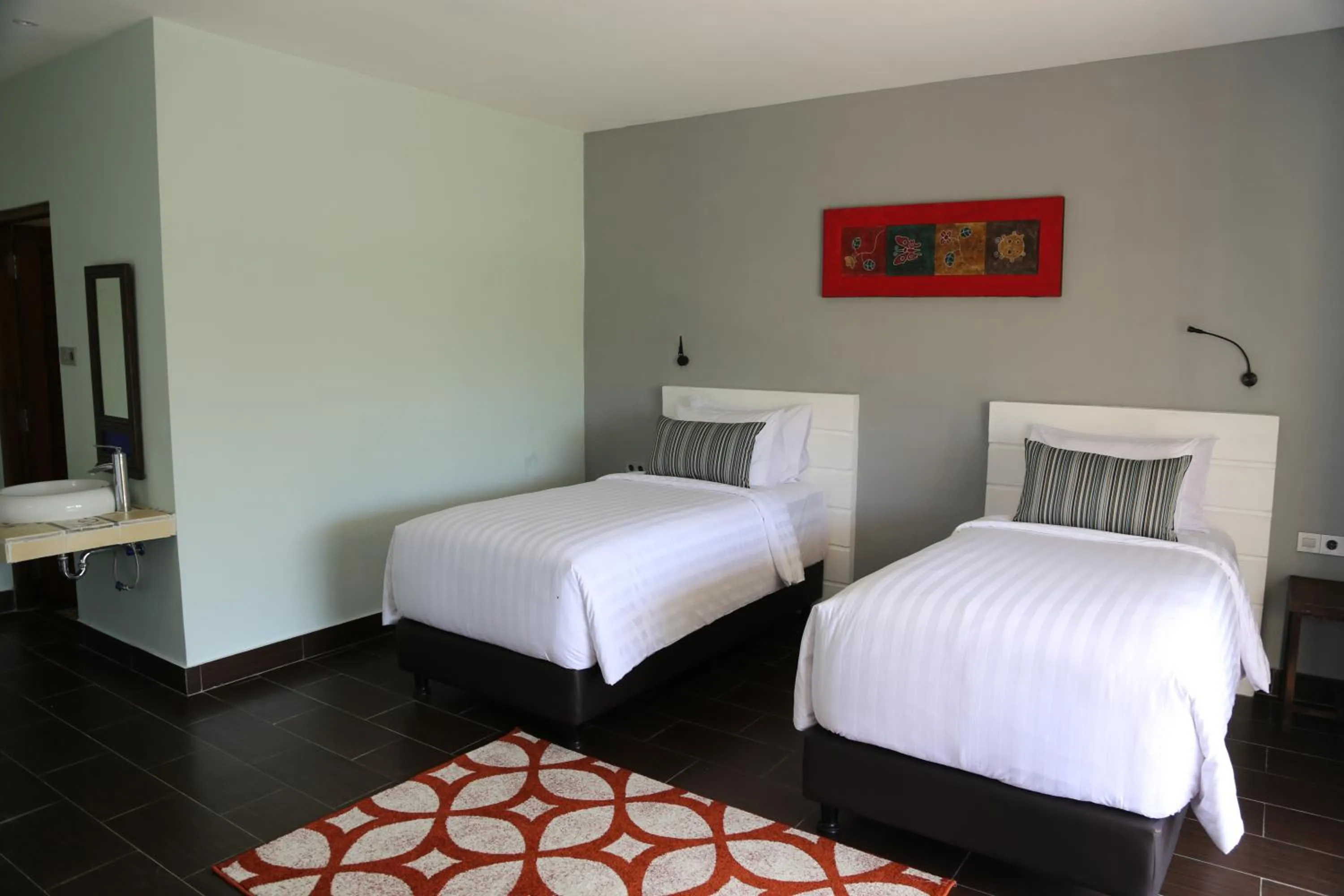 Deluxe Twin Room in Borobudurhills