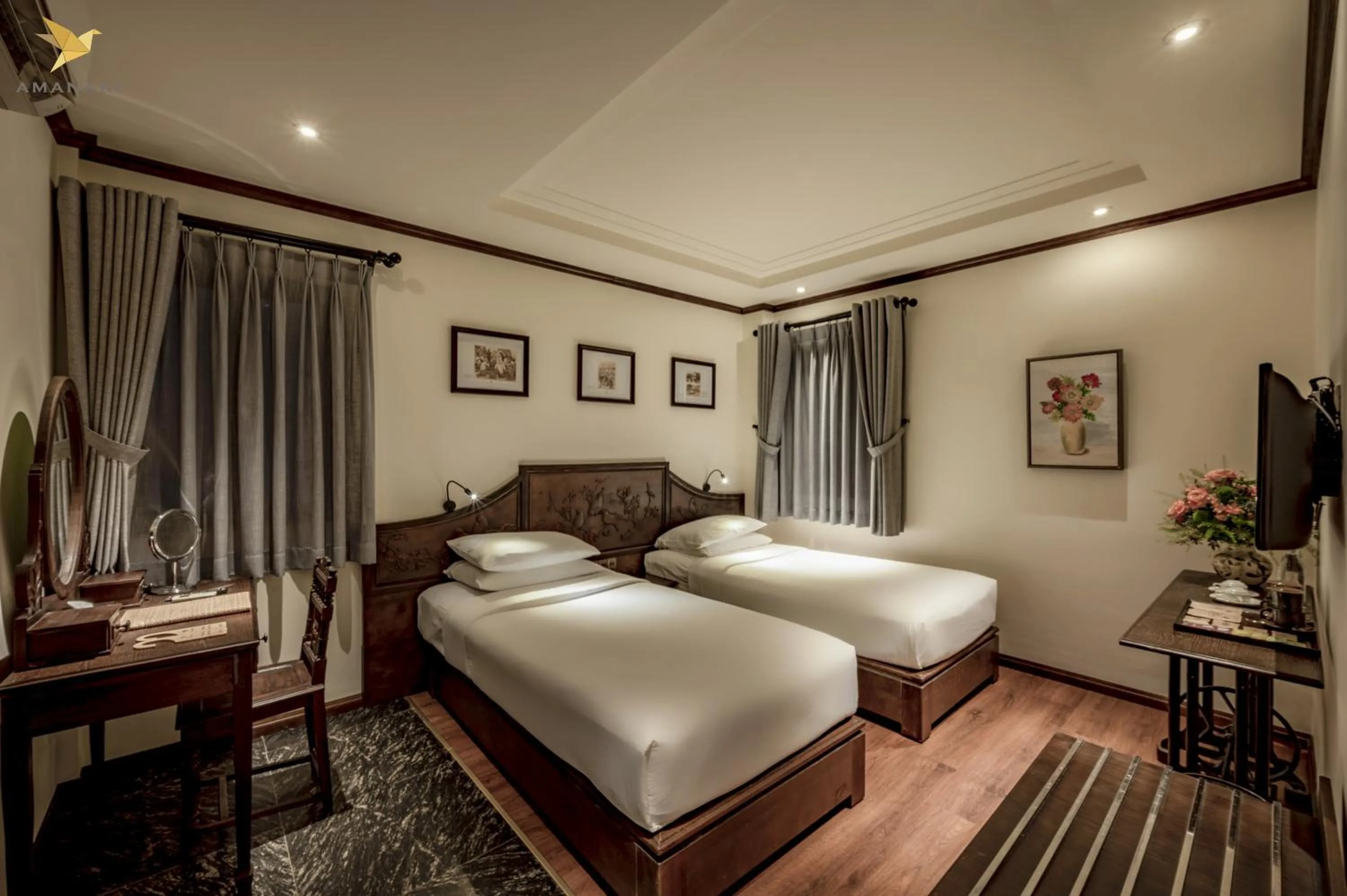 Deluxe Twin Room in Amanaki Saigon Boutique Hotel