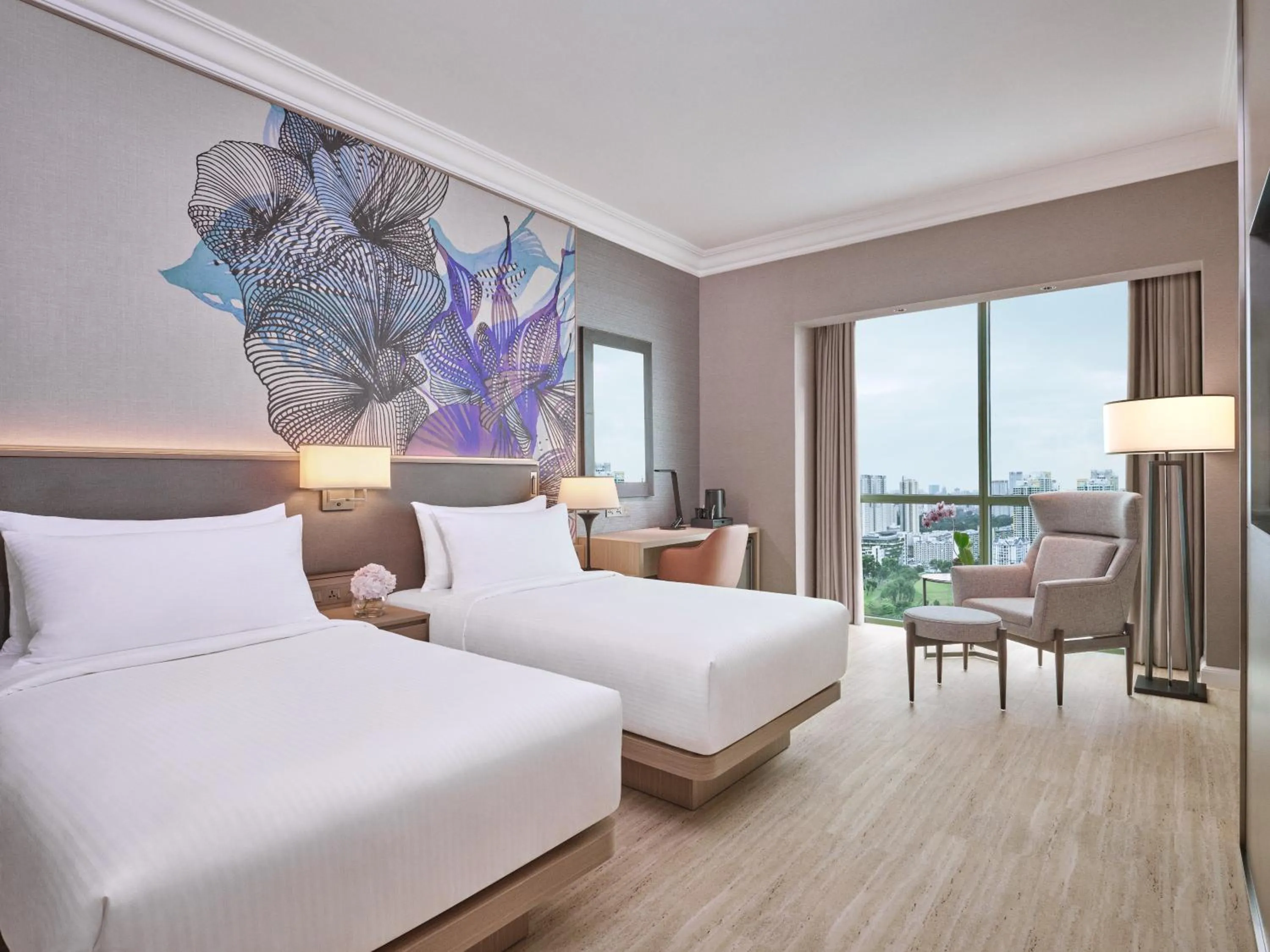 Premier Twin (Newly Renovated Room) in Grand Copthorne Waterfront