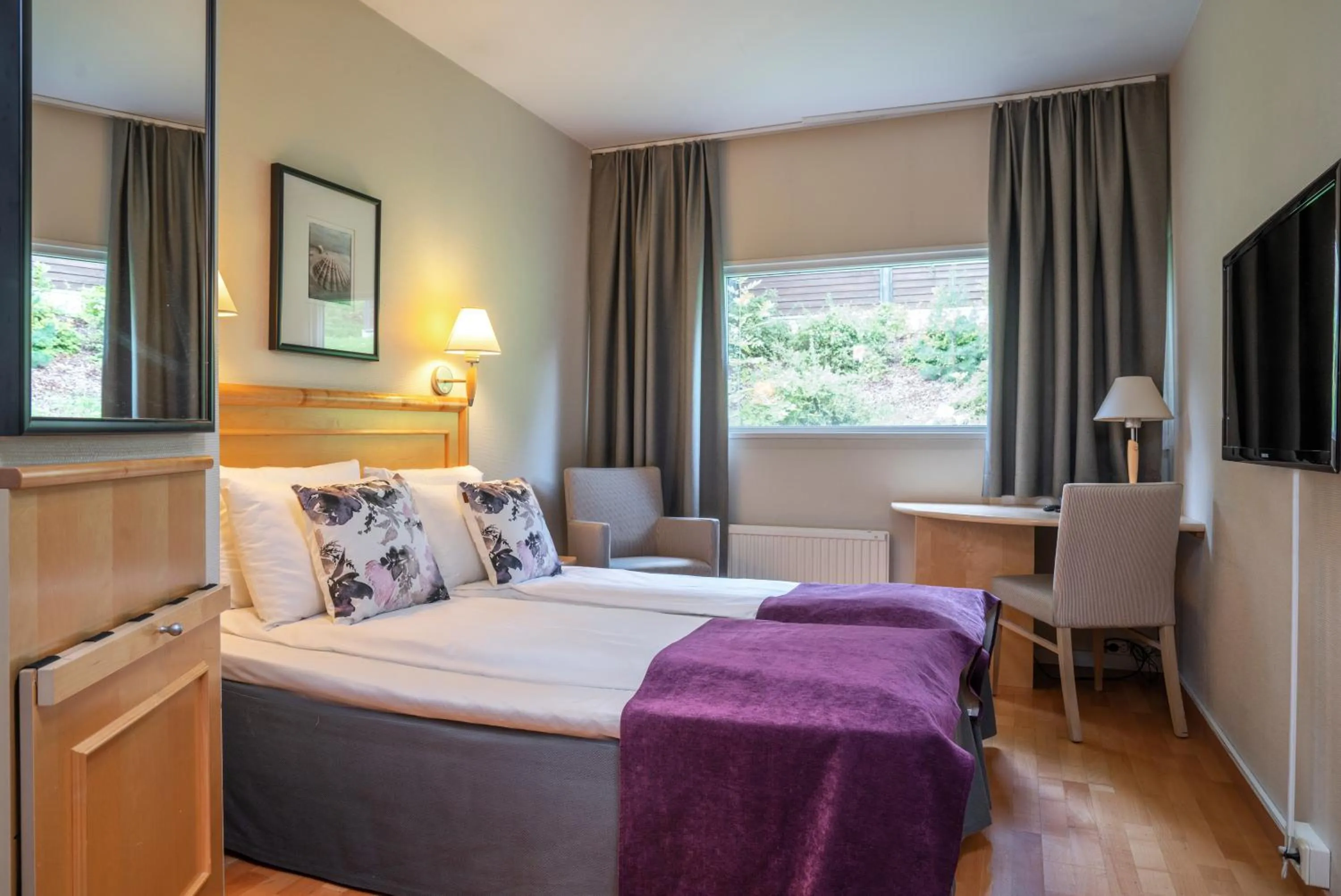 Standard Twin Room in Thon Hotel Vettre