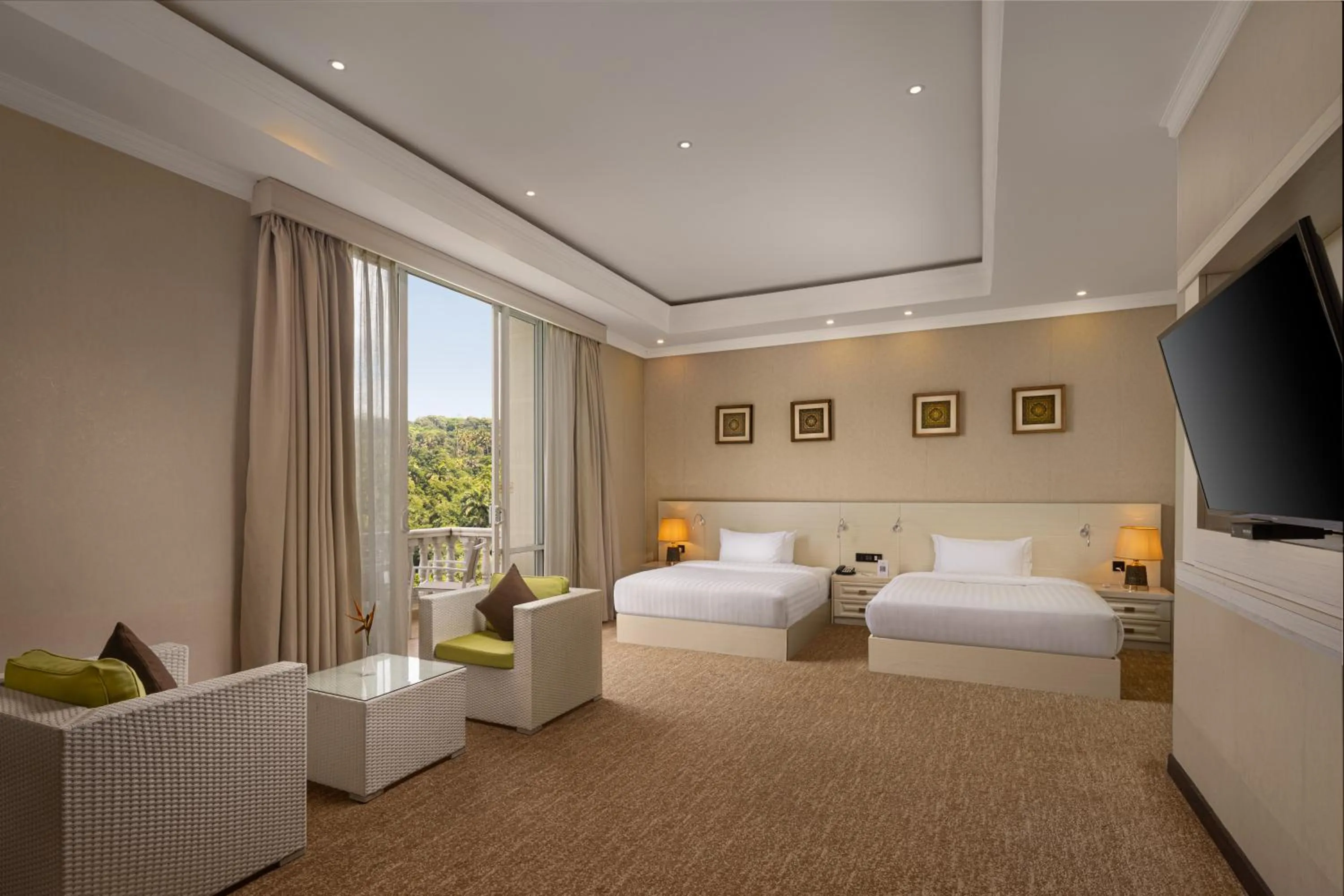 Family Room with Early Check-in / Late Check-out on Availability & 10% on all Spa Treatments in The Golden Crown Hotel