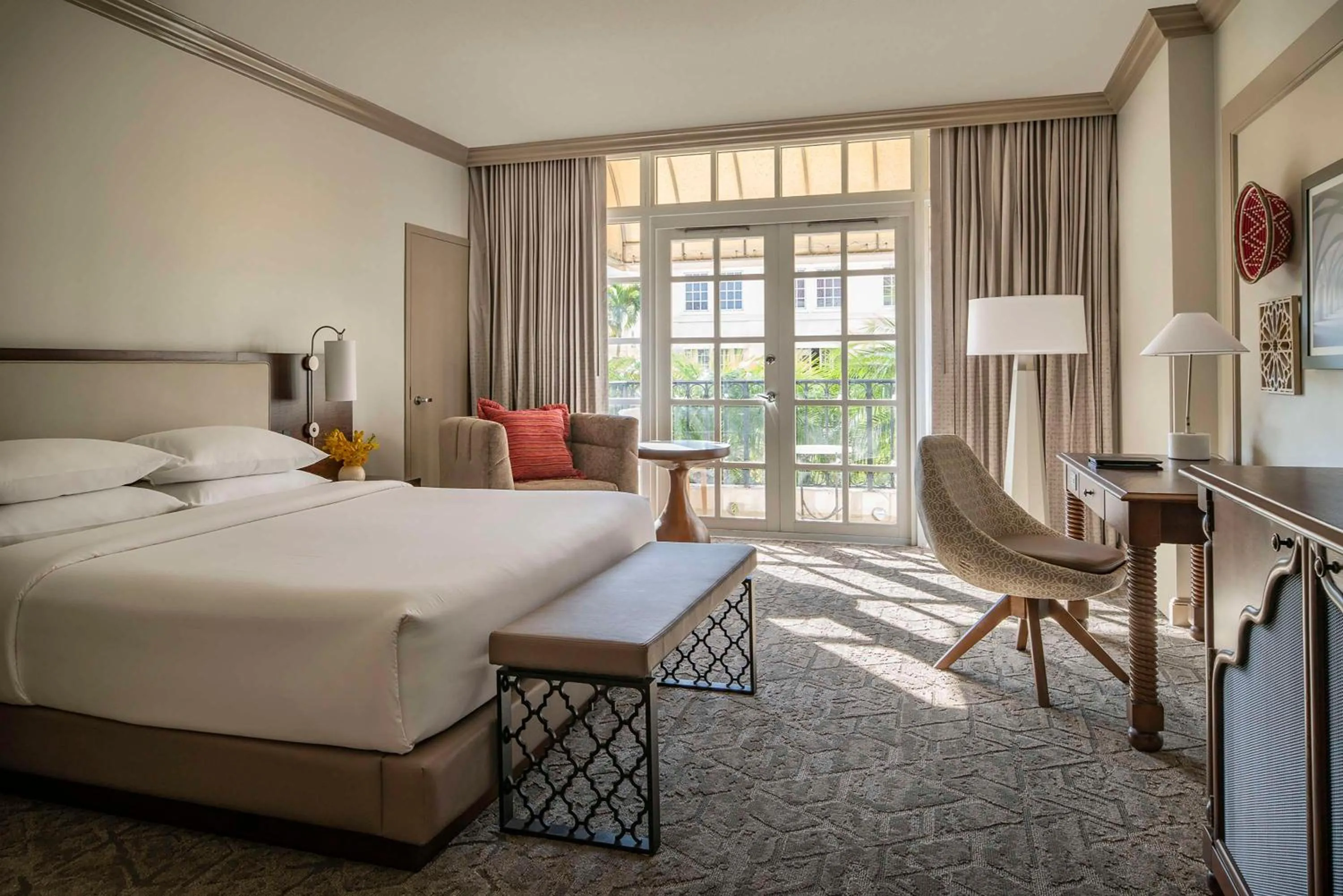 King Room with Balcony in Hyatt Regency Coral Gables in Miami