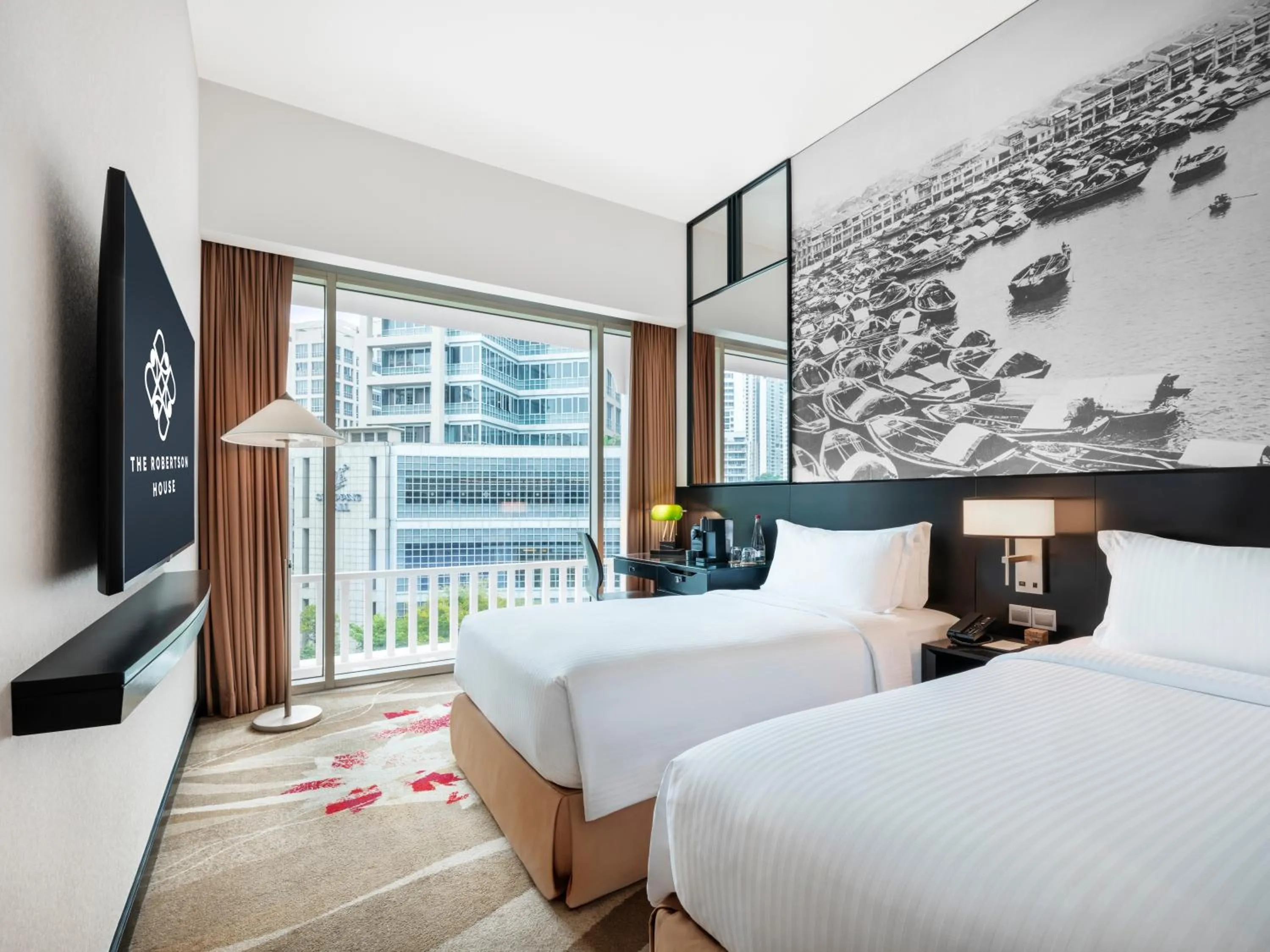 Deluxe Room Twin  in The Robertson House by The Crest Collection