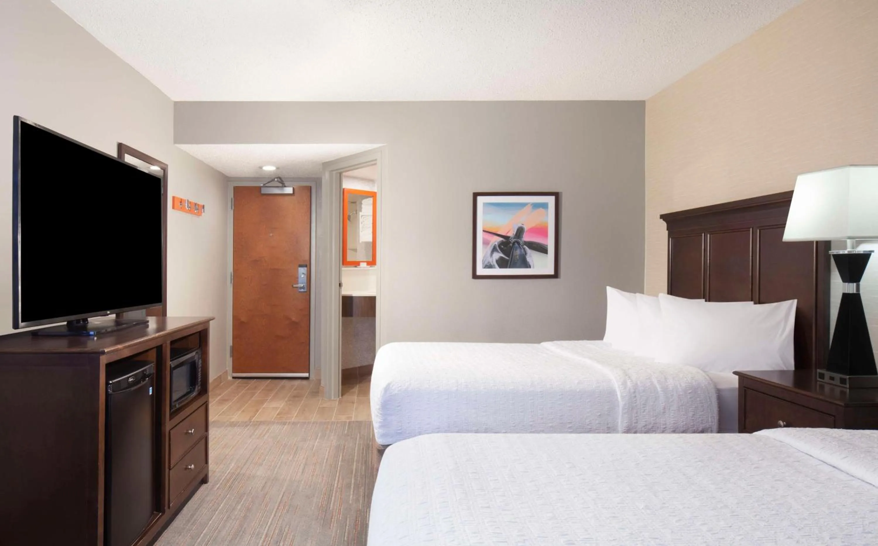 Double Room with Two Double Beds - Pure Wellness in Hampton Inn Evansville