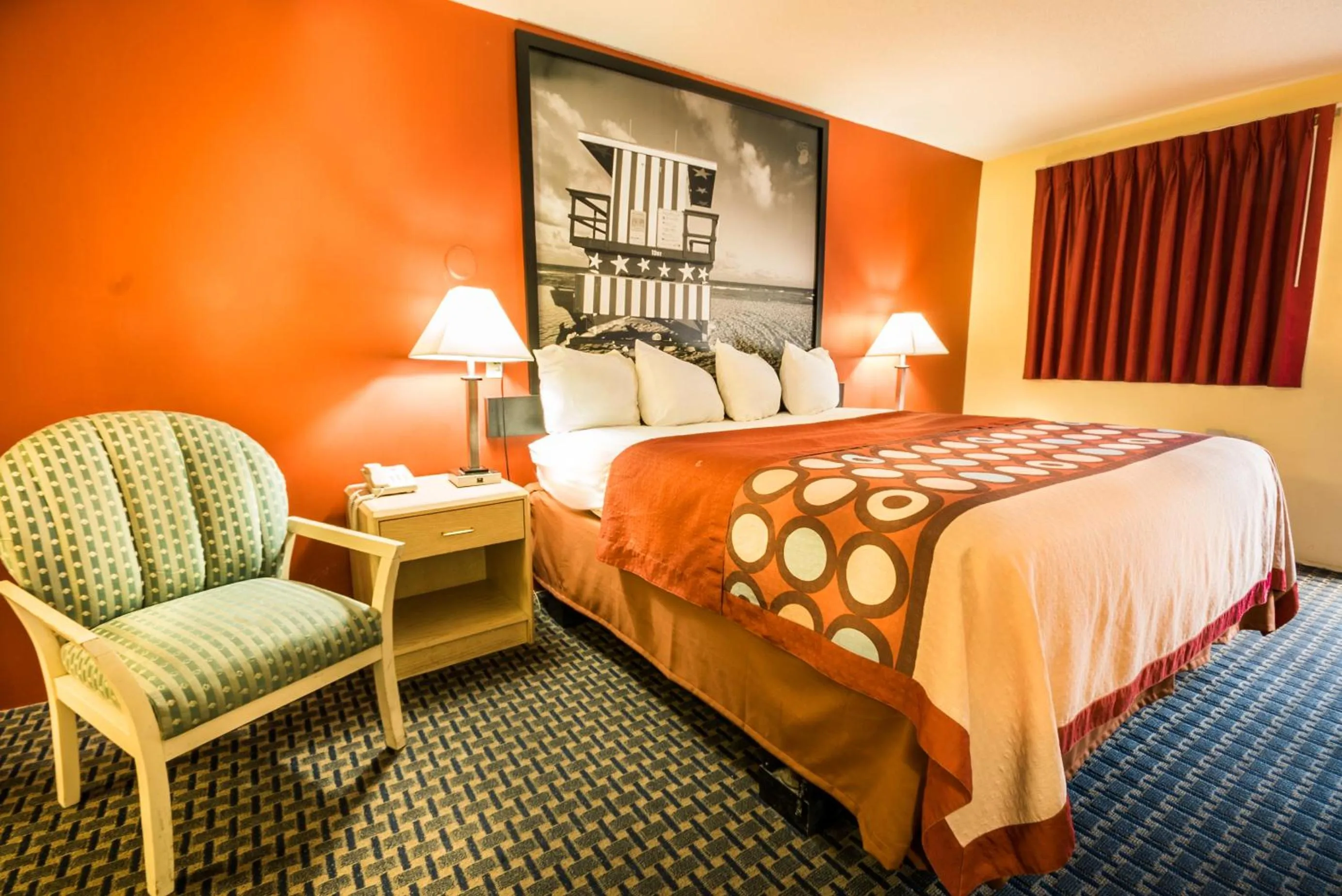 Double Room with Two Double Beds - Mobility Accessible/Smoking in Super 8 by Wyndham Chipley