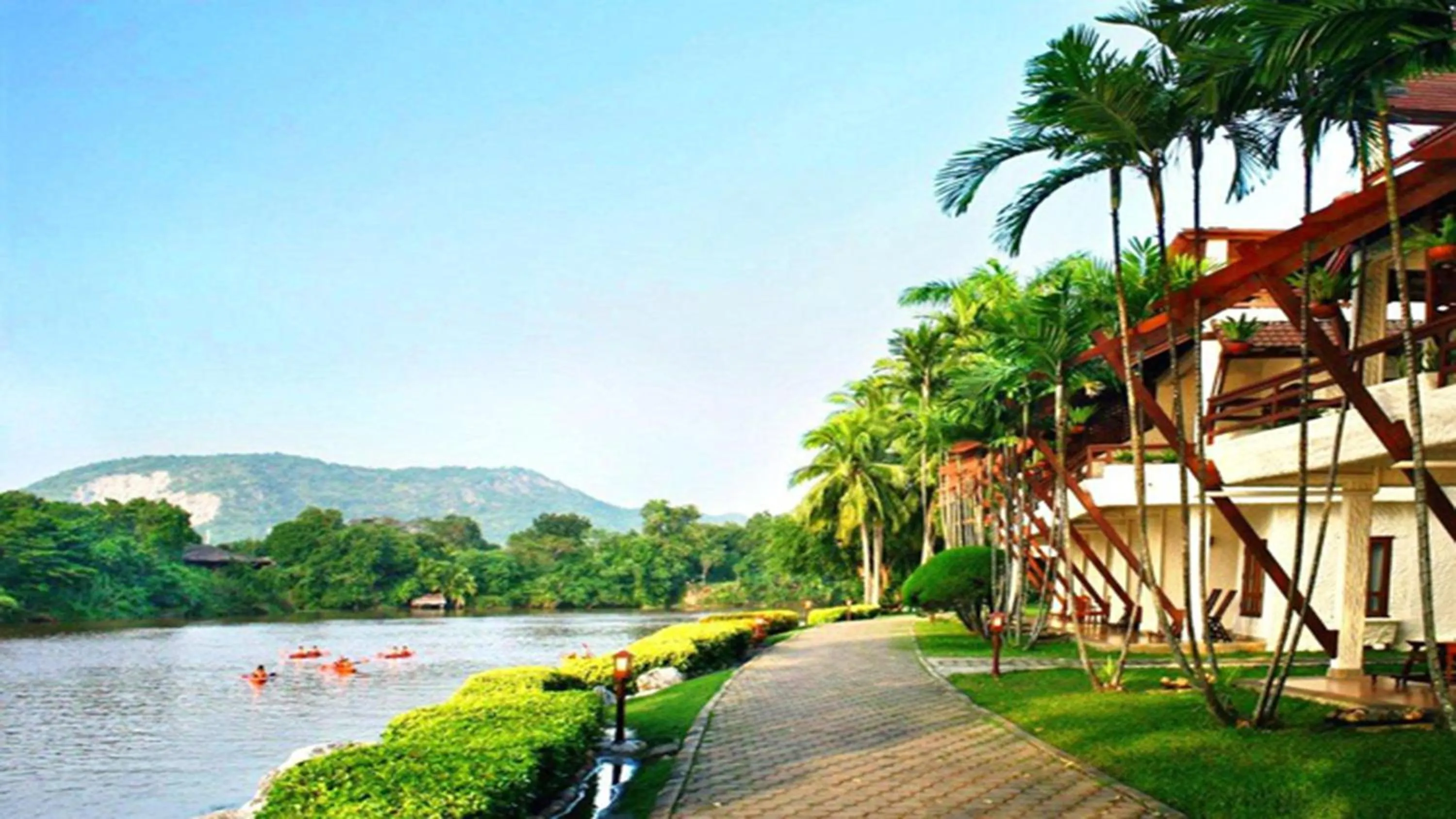 Deluxe Double or Twin Room with River View in Felix River Kwai Resort - SHA Plus,Certified