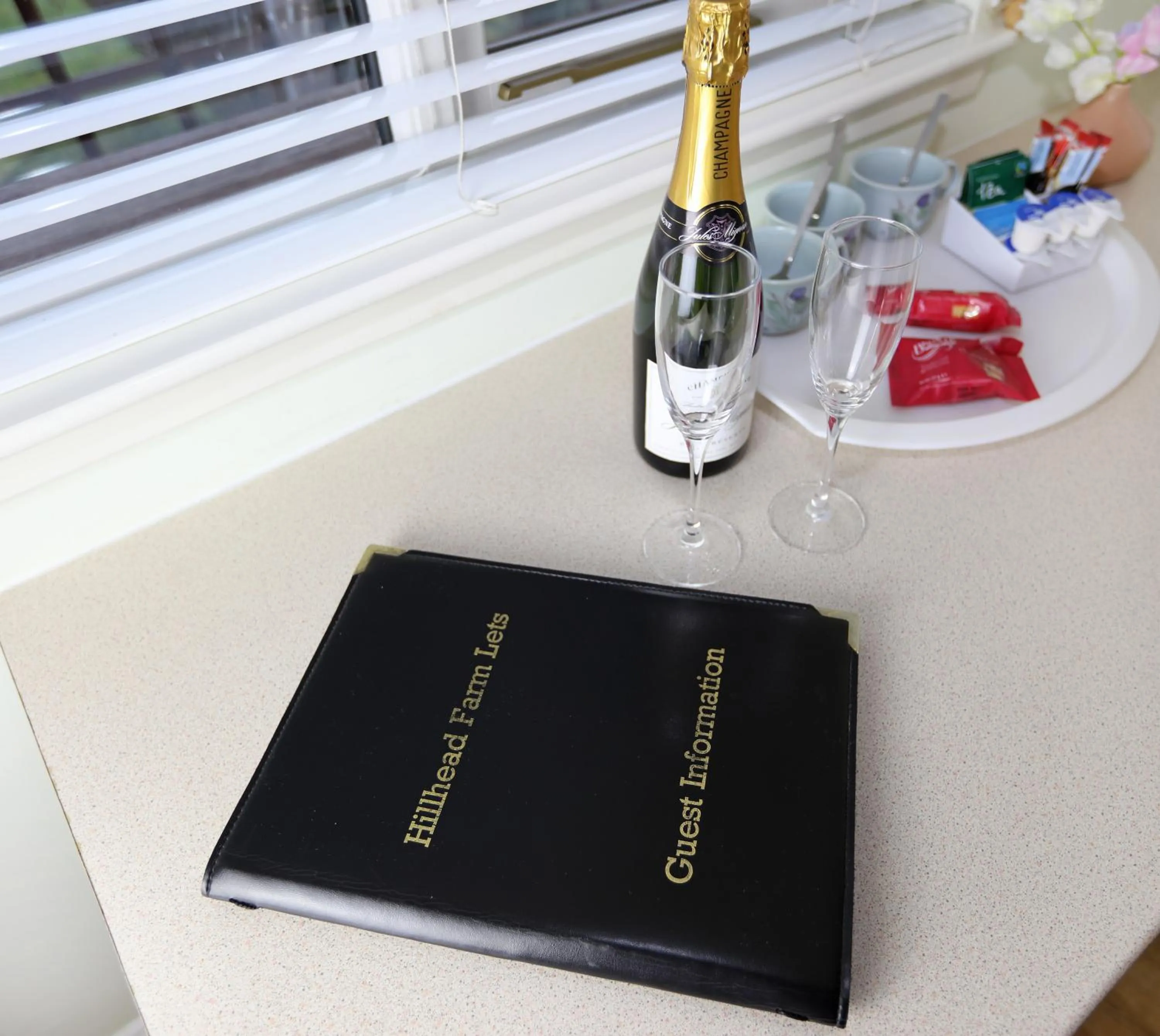 Double Room with Garden View in Hillhead Farm Lets