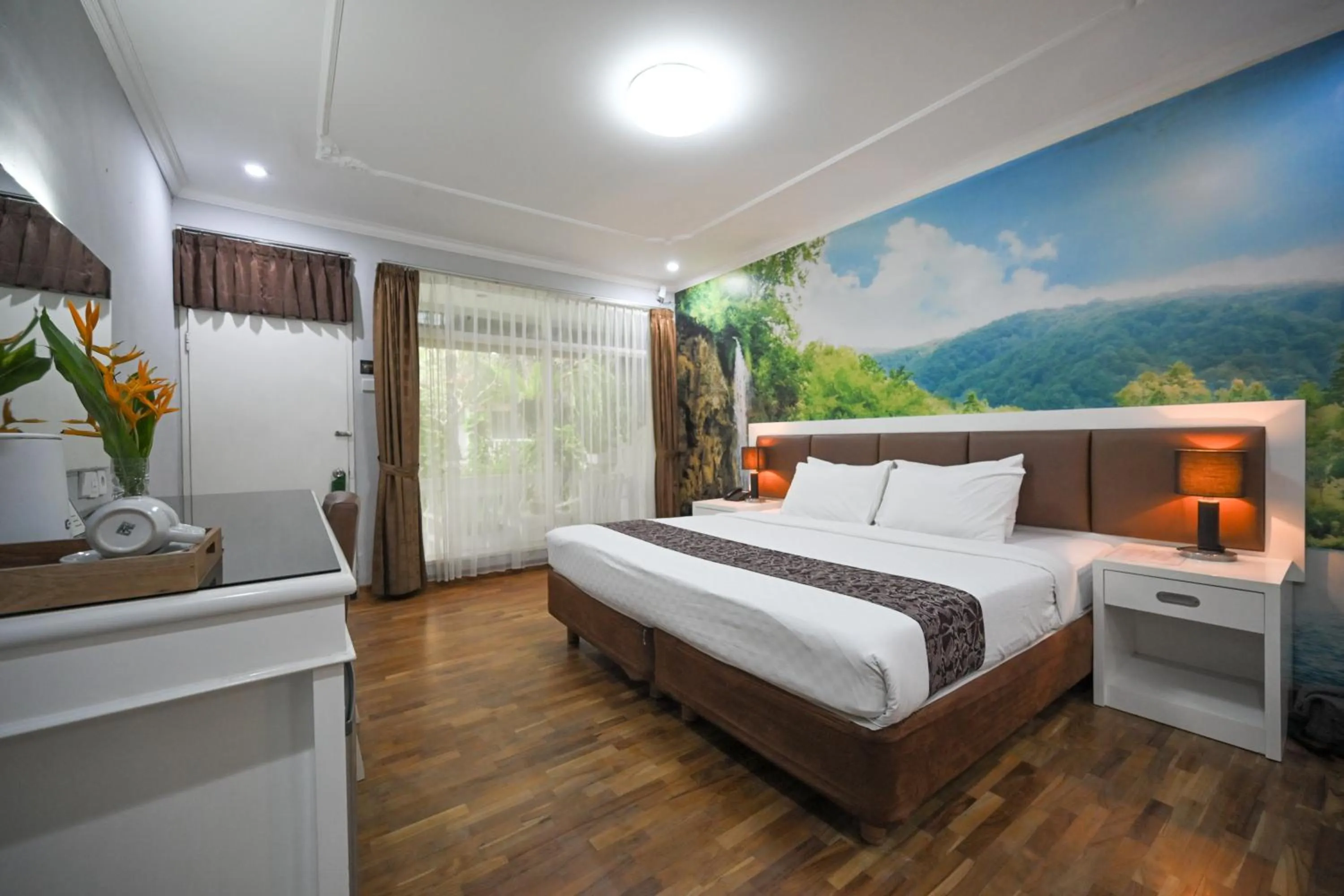Deluxe Double or Twin Room with Garden View in The Taman Ayu