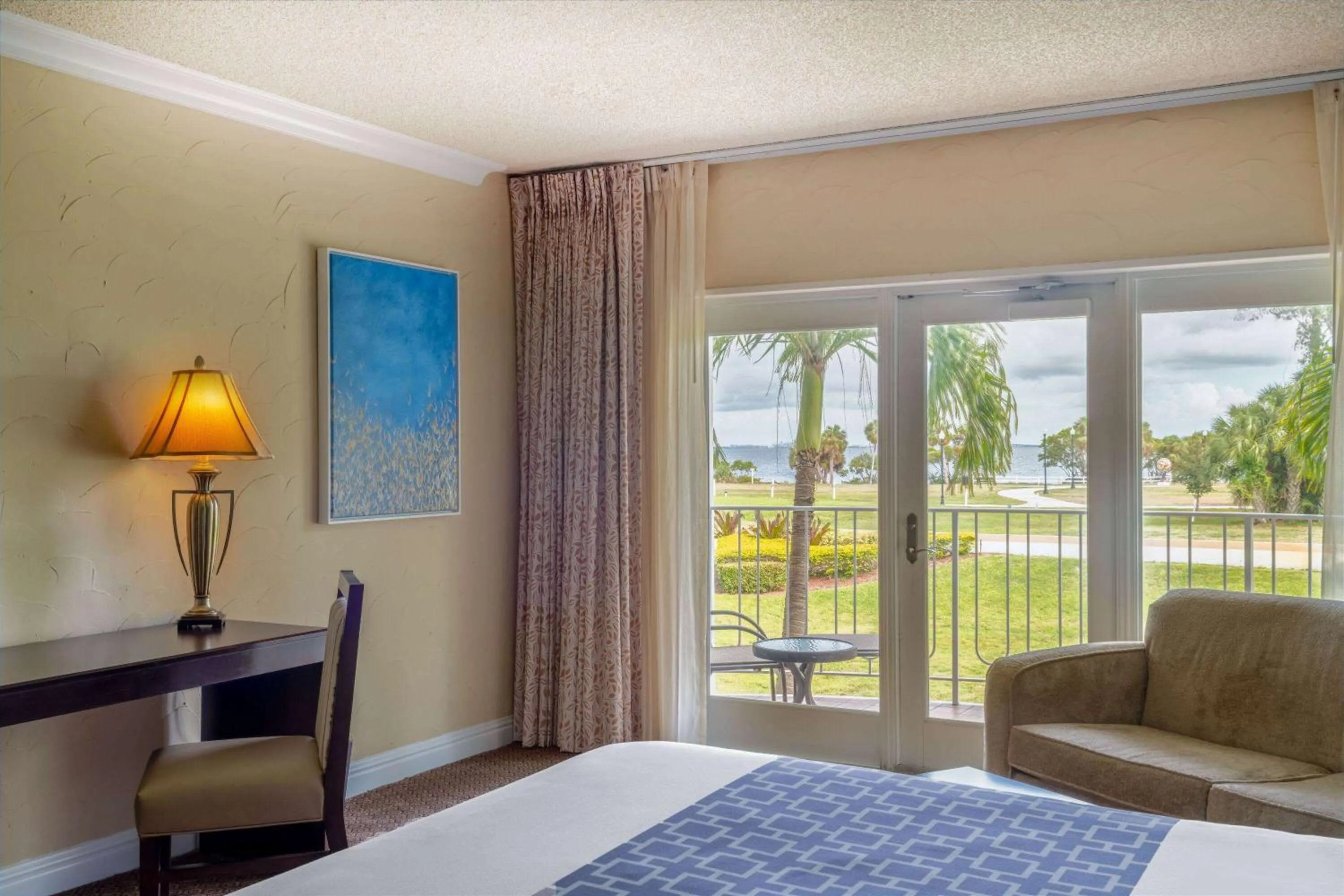 King Room with Bay View and Balcony - Non-Smoking in Safety Harbor Resort & Spa Trademark Collection by Wyndham