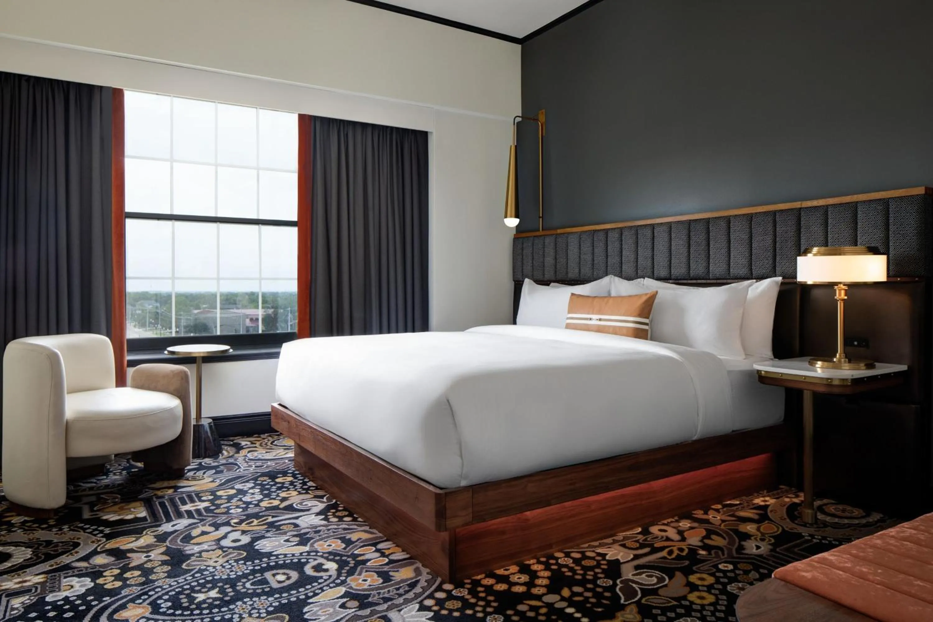 King Room in The LaSalle Hotel, Bryan College Station, a Tribute Portfolio Hotel