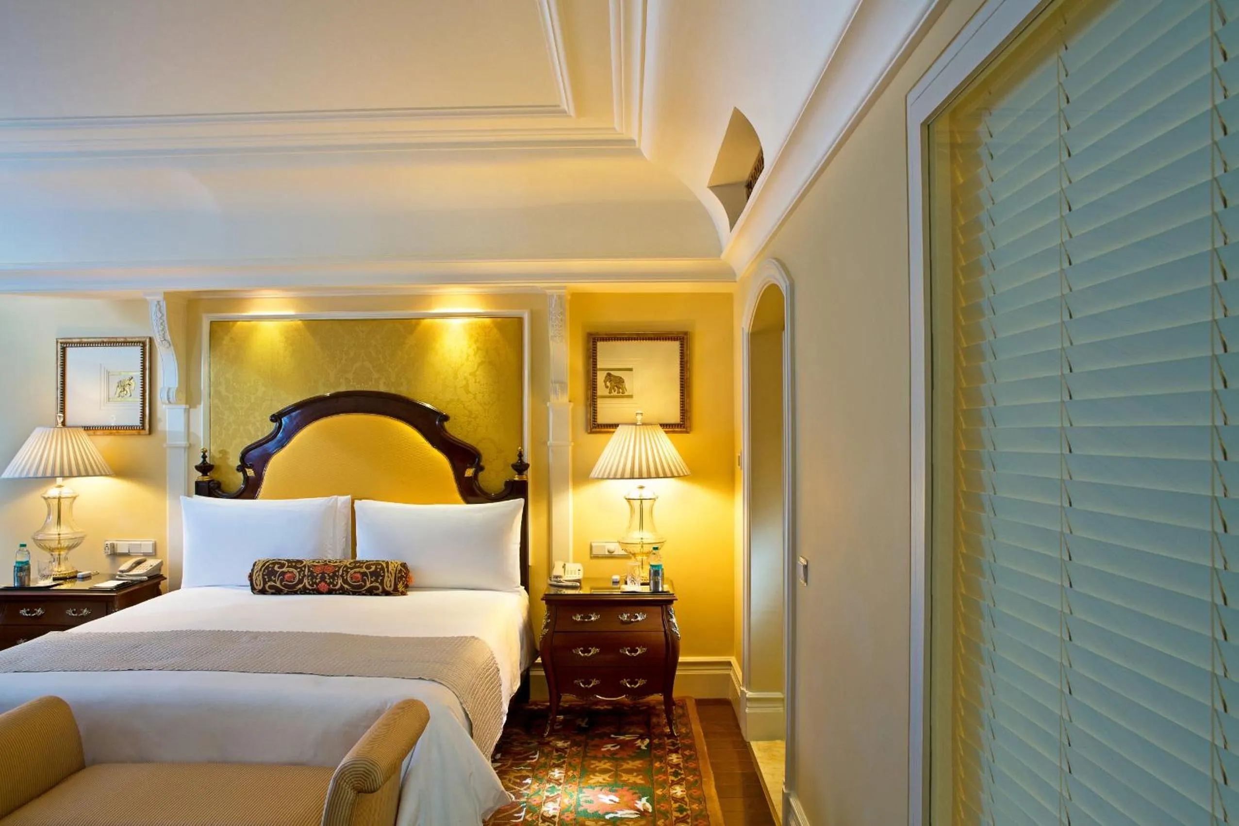 Executive Suite with Pool / Garden View Balcony, BMW Airport Transfers & Cocktail hours - single occupancy in The Leela Palace Bengaluru