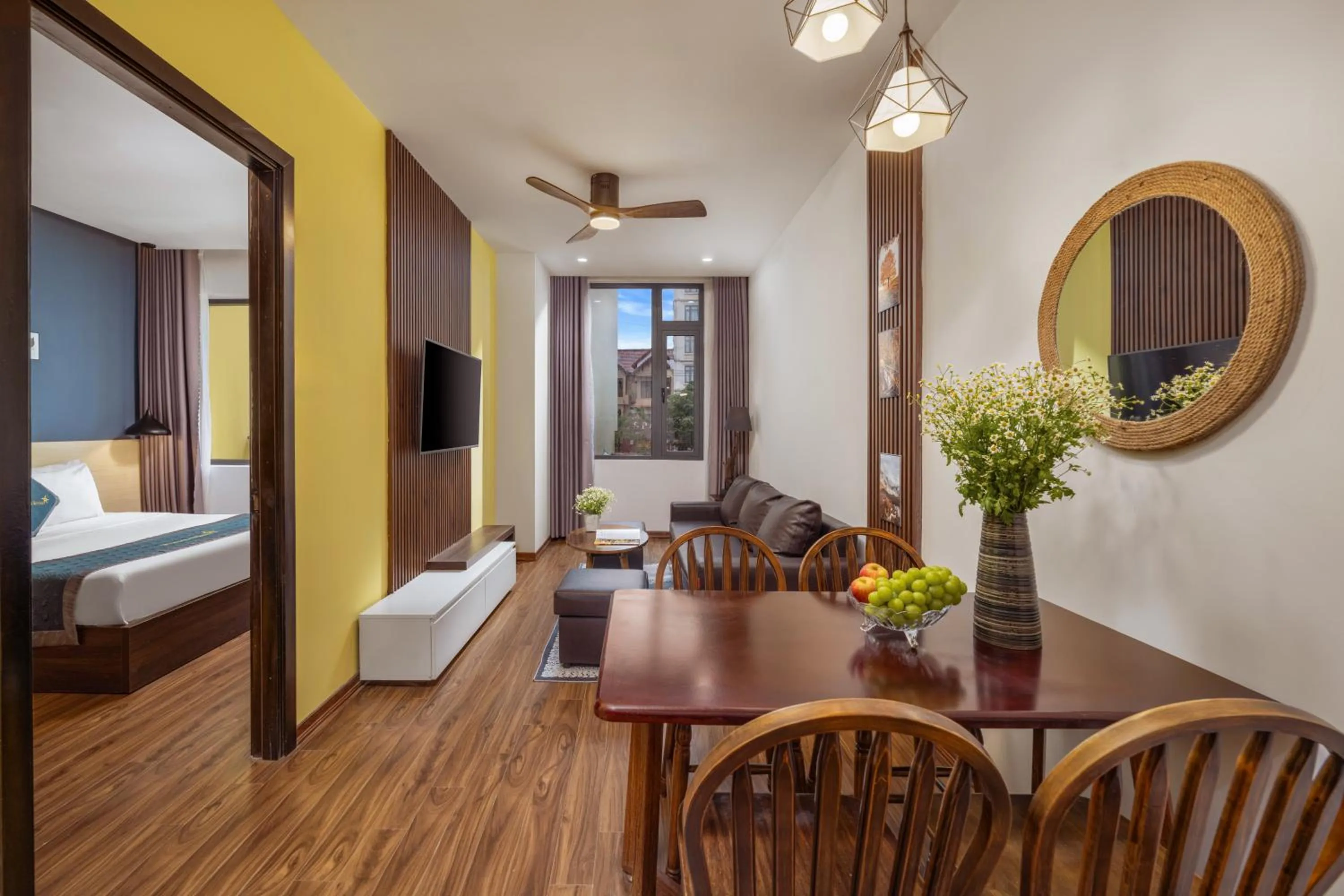 Apartment with View and Balcony in The Pergola Design Hotel