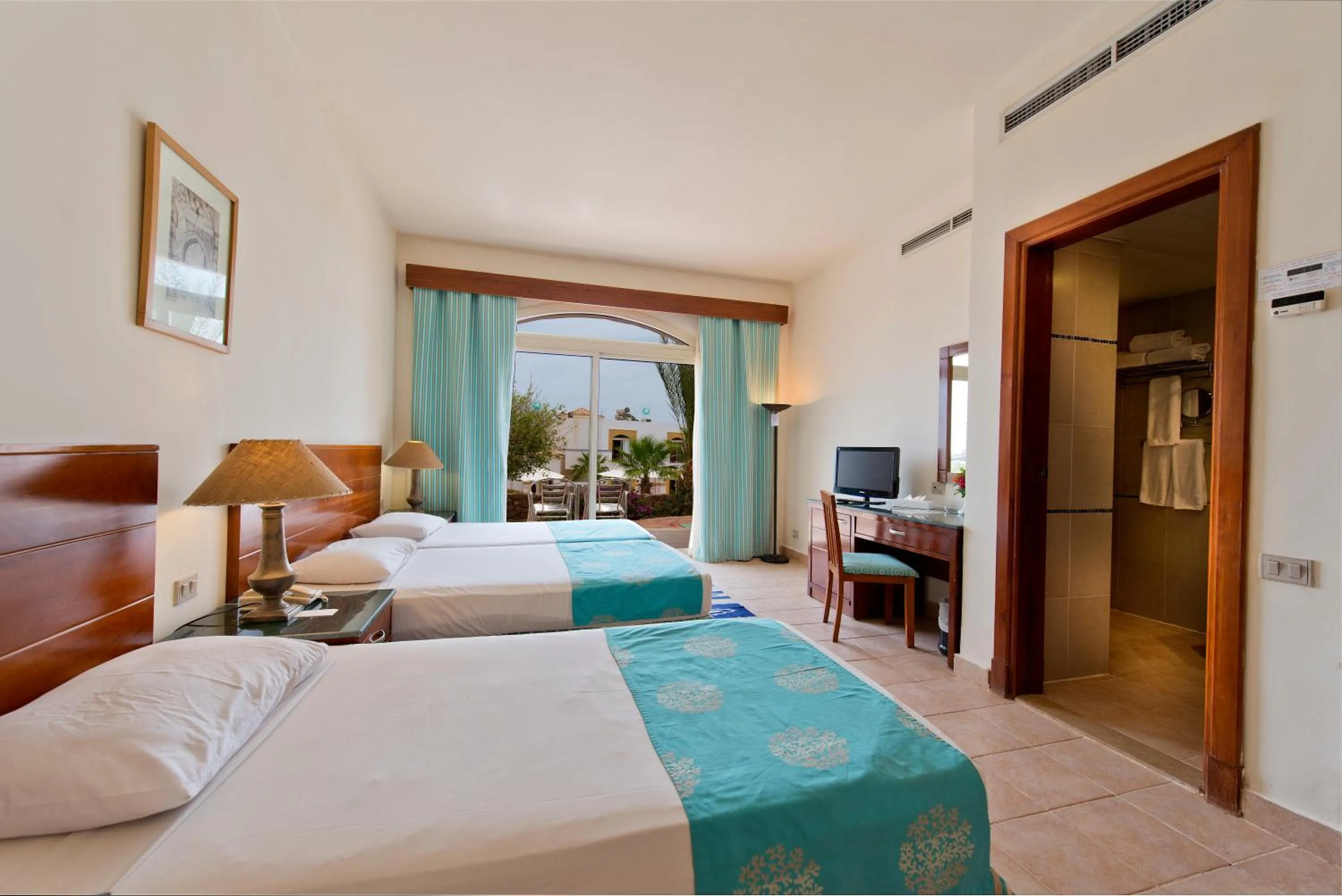 Standard Partial Sea view - single occupancy in Amphoras Blu Ultra-AI Adults Friendly