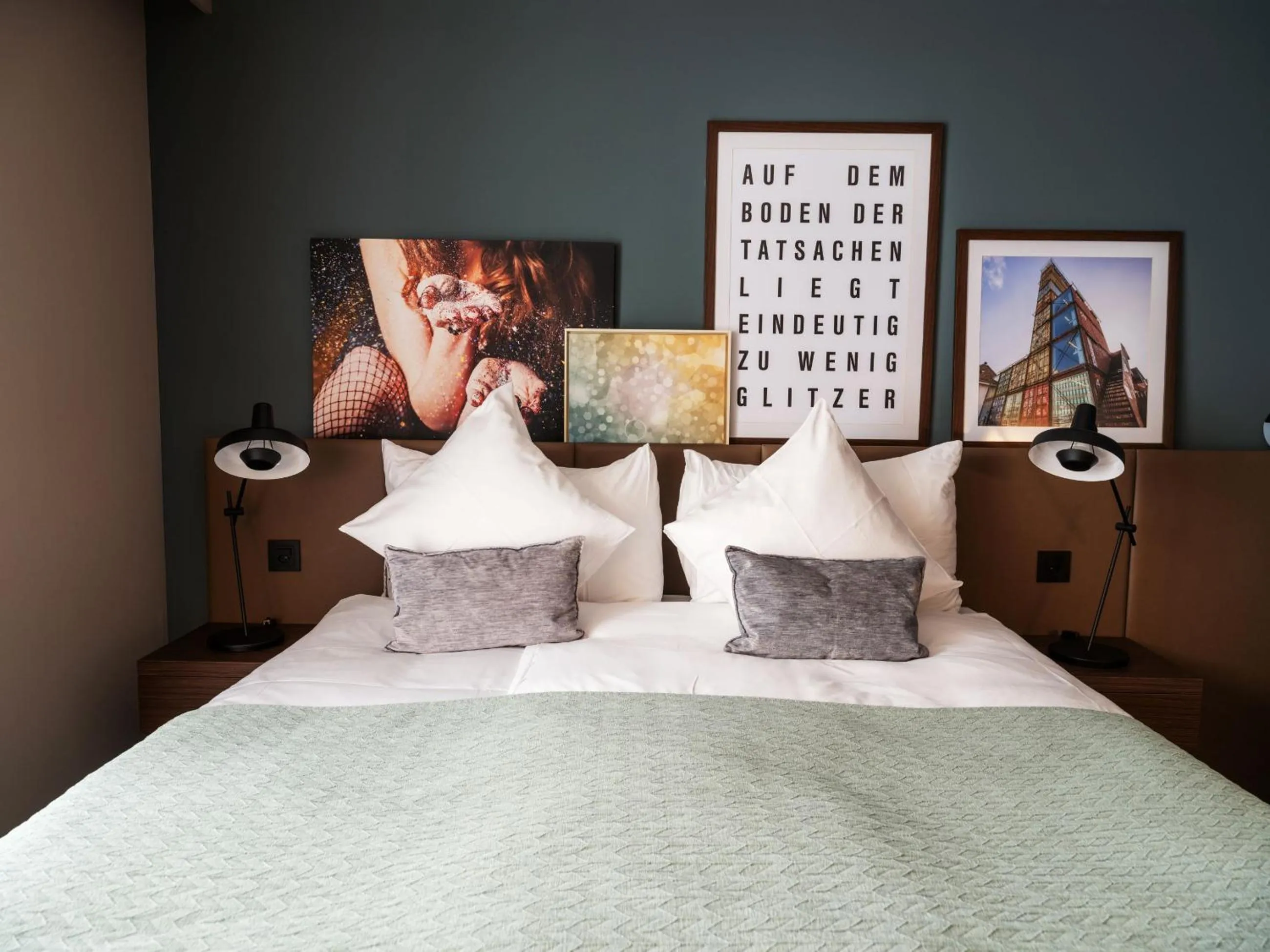 Two-Bedroom Suite with Kitchen in Acasa Suites Zurich Oerlikon