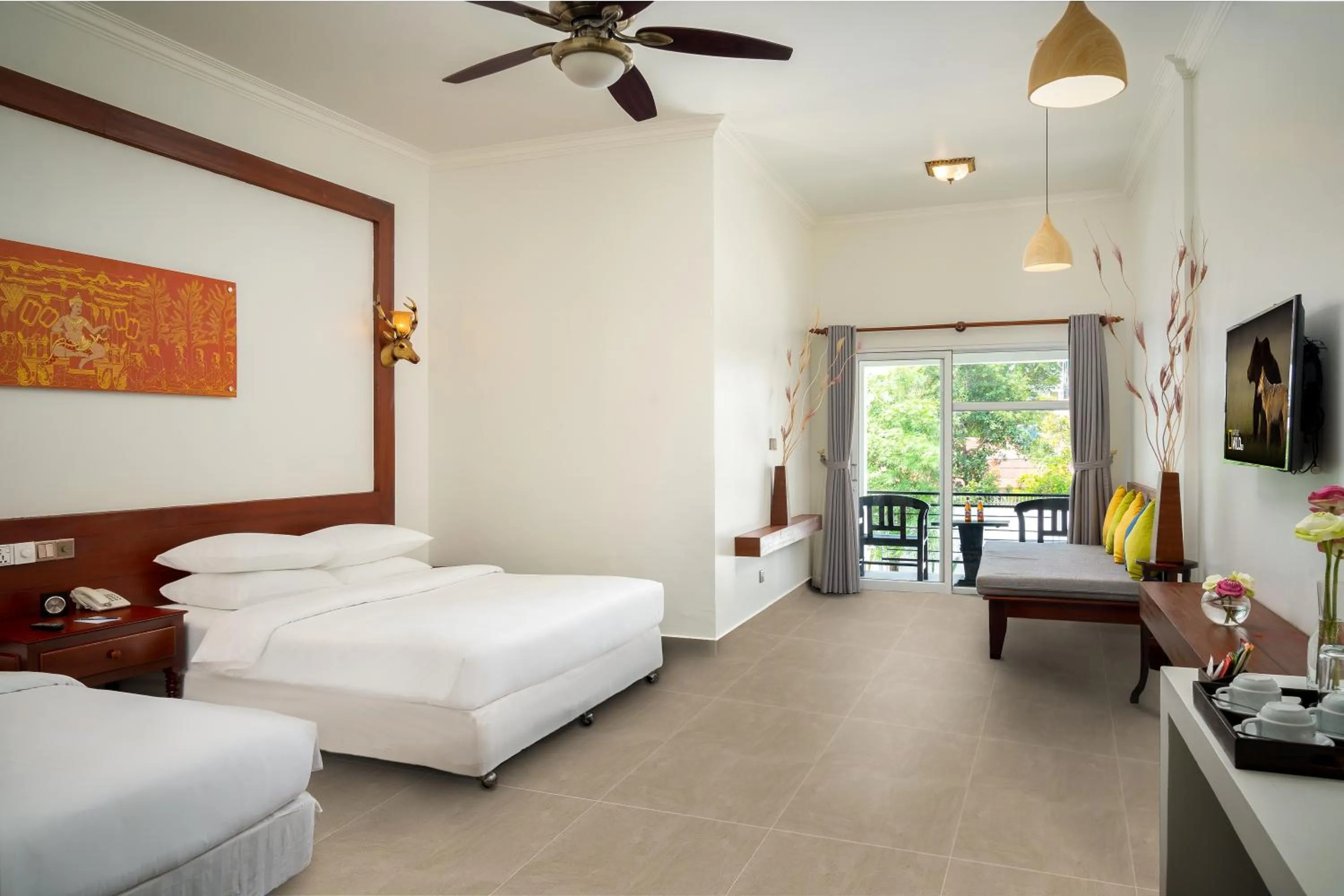 Villa Family with Balcony, Pool View - Free Mini-Bar in Sala Siem Reap Hotel