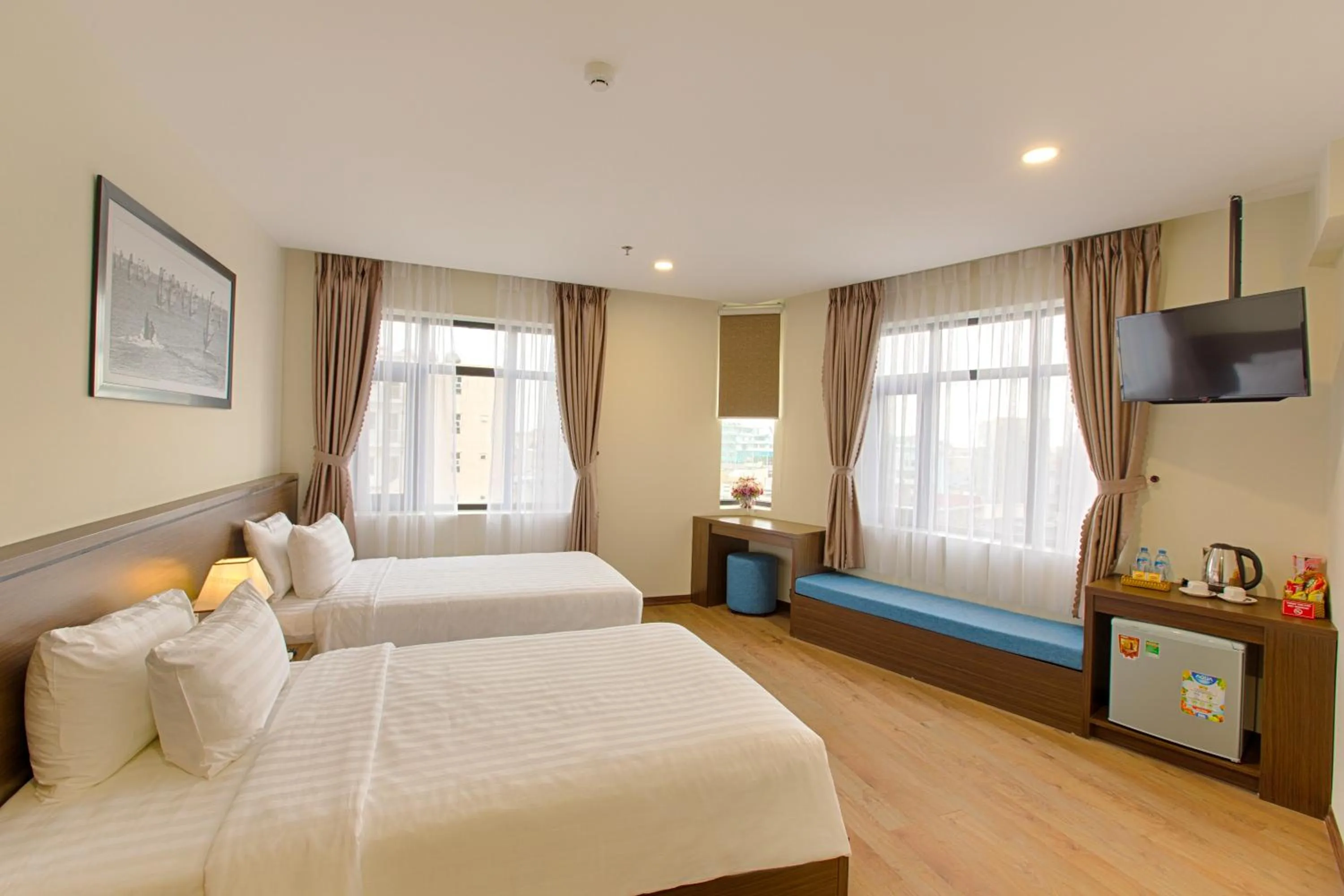 Deluxe Twin Room in Central Hotel & Spa Danang