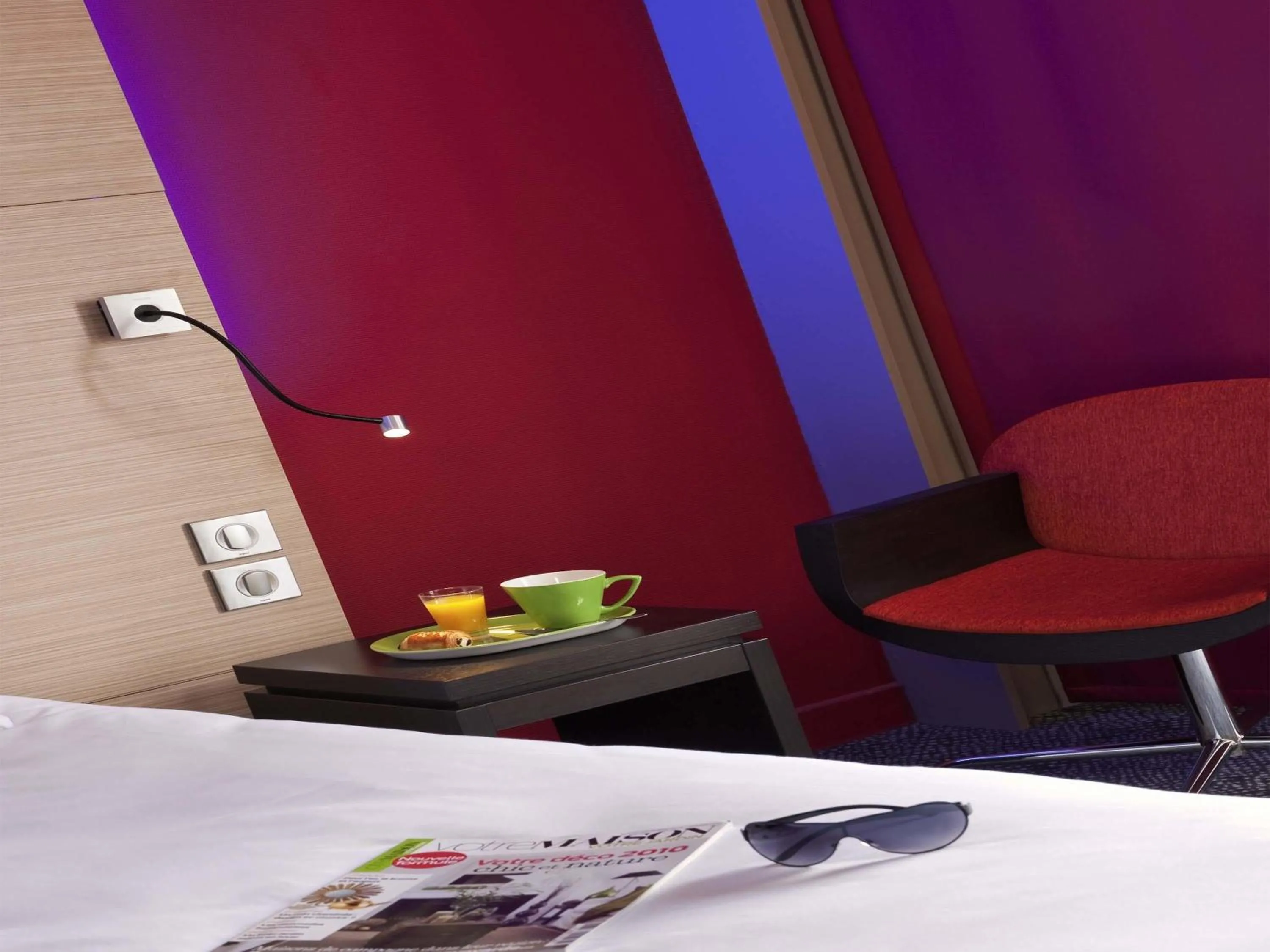 Standard Twin Room in ibis Styles Saint Dizier