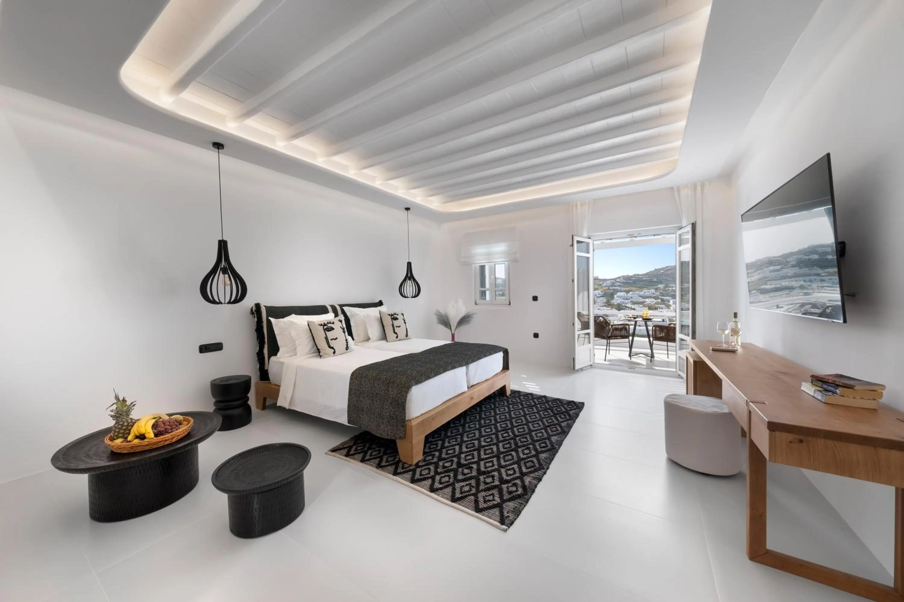 Junior Suite with Sea View and Hot Tub in Deliades Hotel