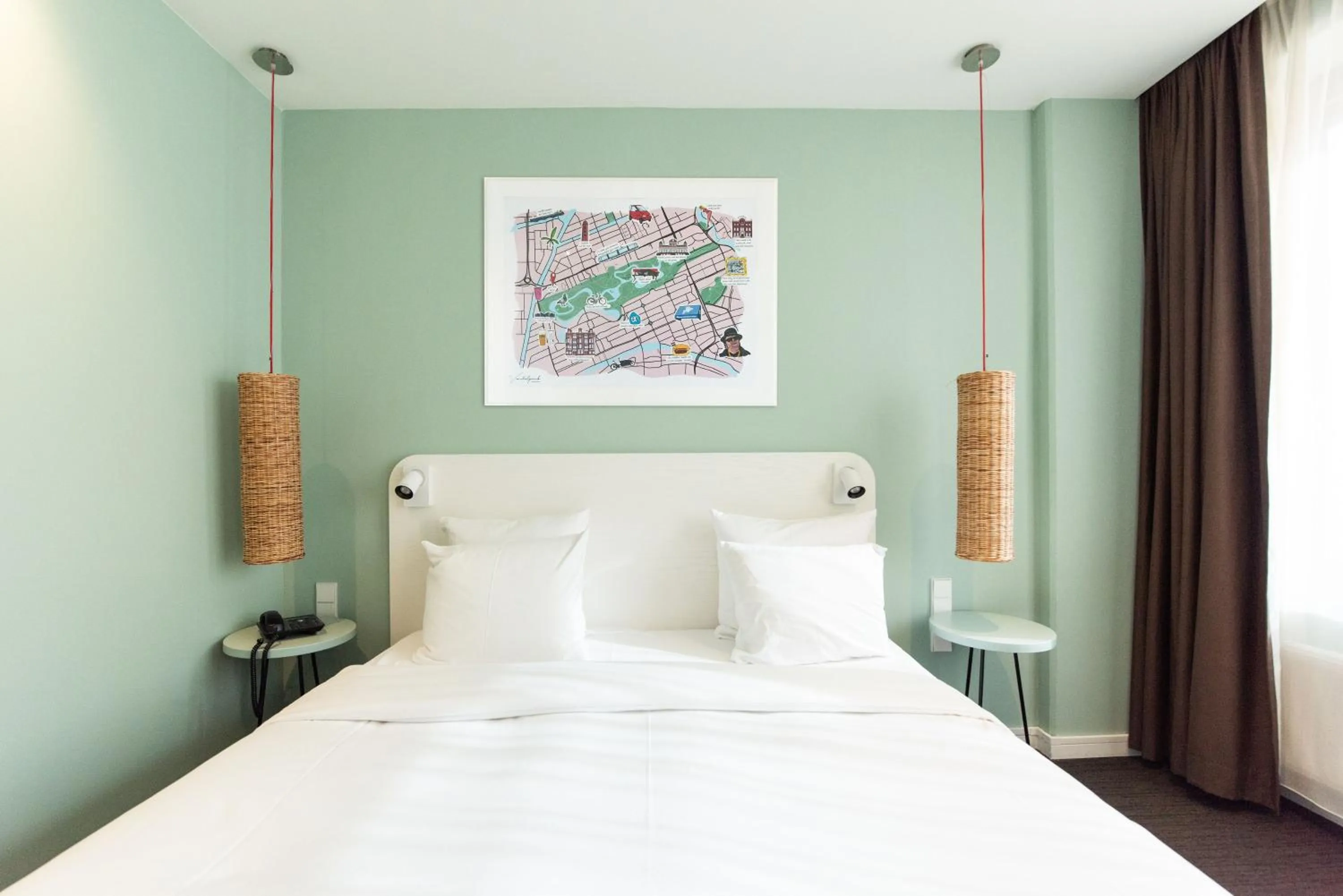 Double Room in Conscious Hotel Vondelpark