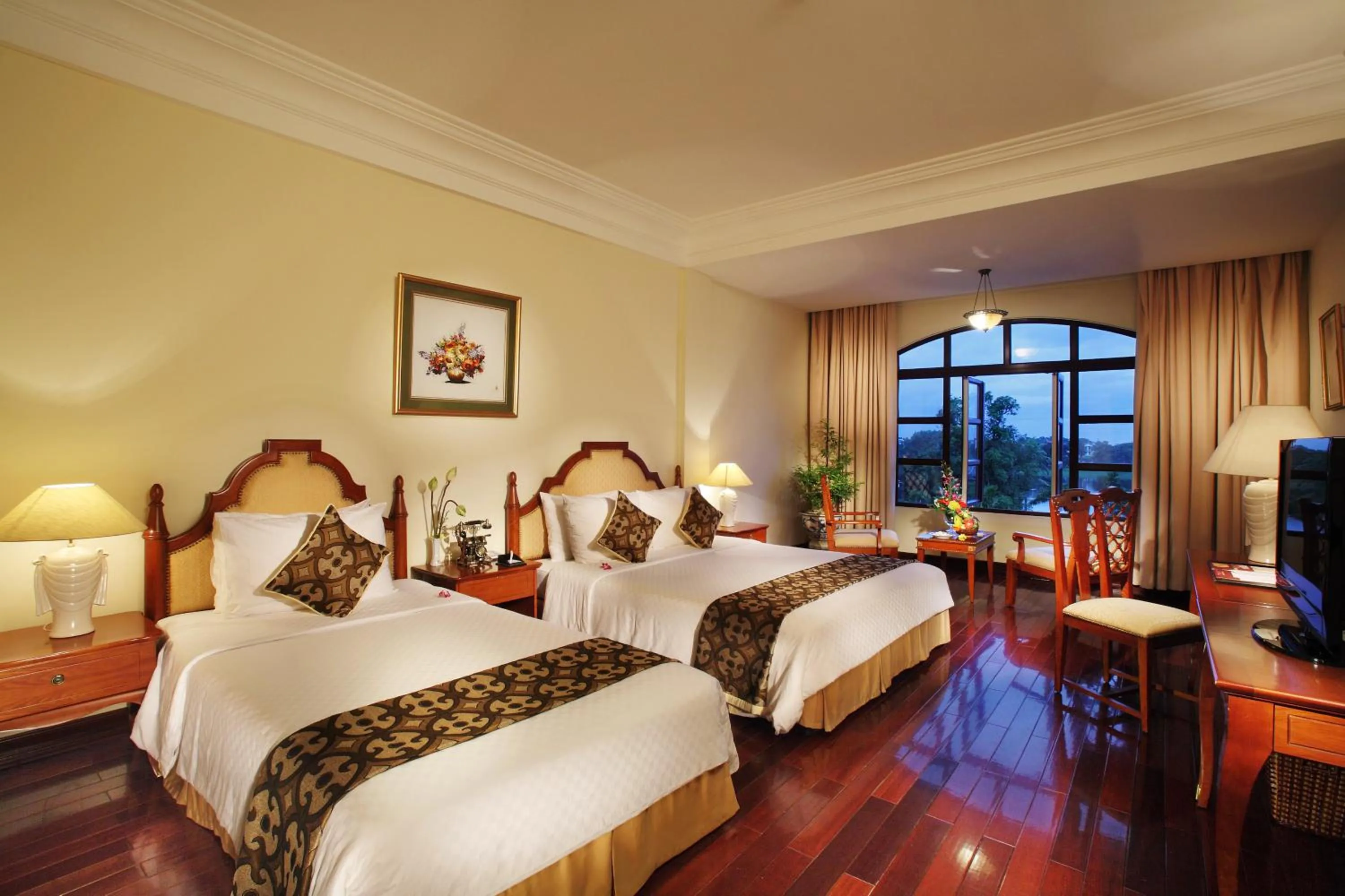 Premium Triple Room with City View in Saigon Morin Hotel